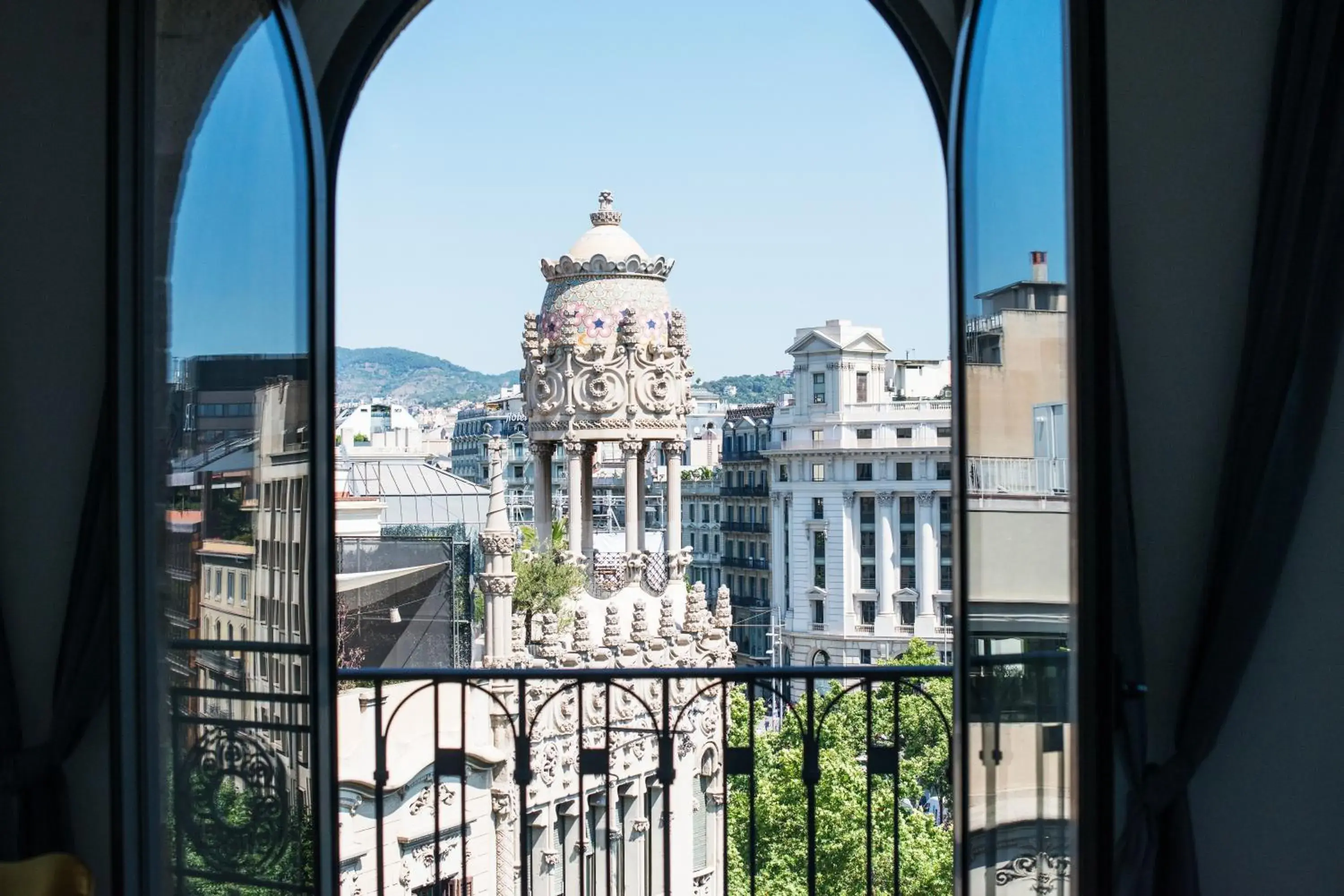 View (from property/room) in Safestay Barcelona Passeig de Gràcia