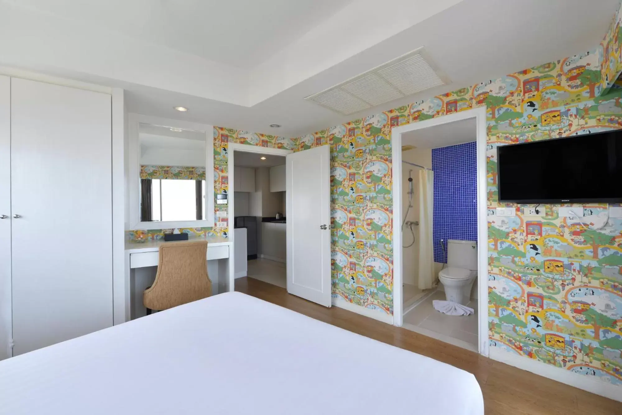 Bedroom, Bed in D Varee Jomtien Beach, Pattaya