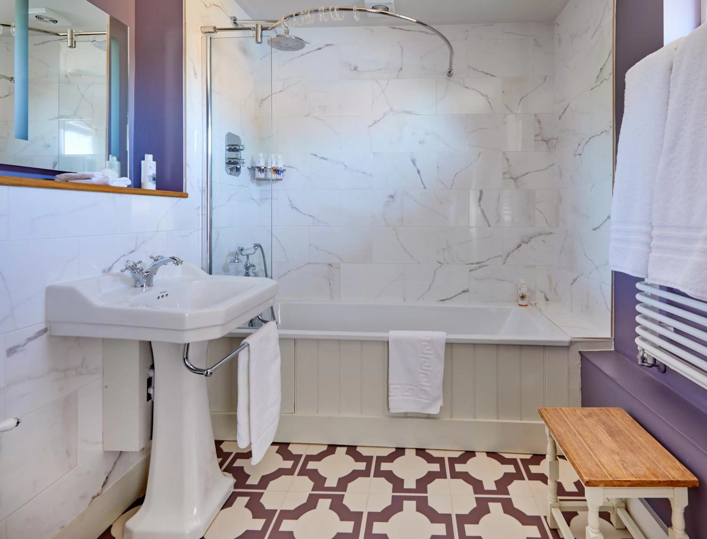 Bathroom in The Greyhound Inn