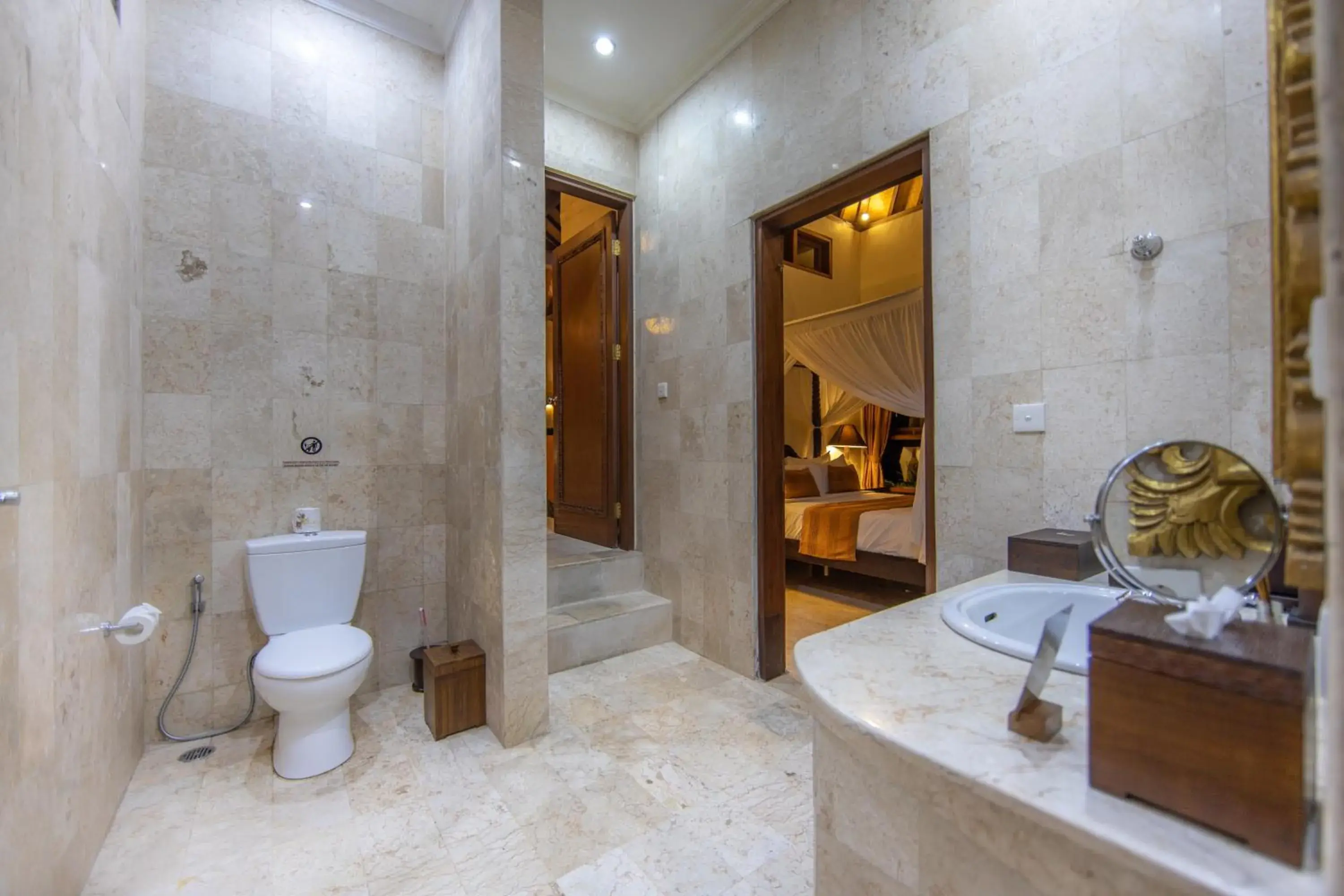 Bathroom in Bidadari Private Villas & Retreat