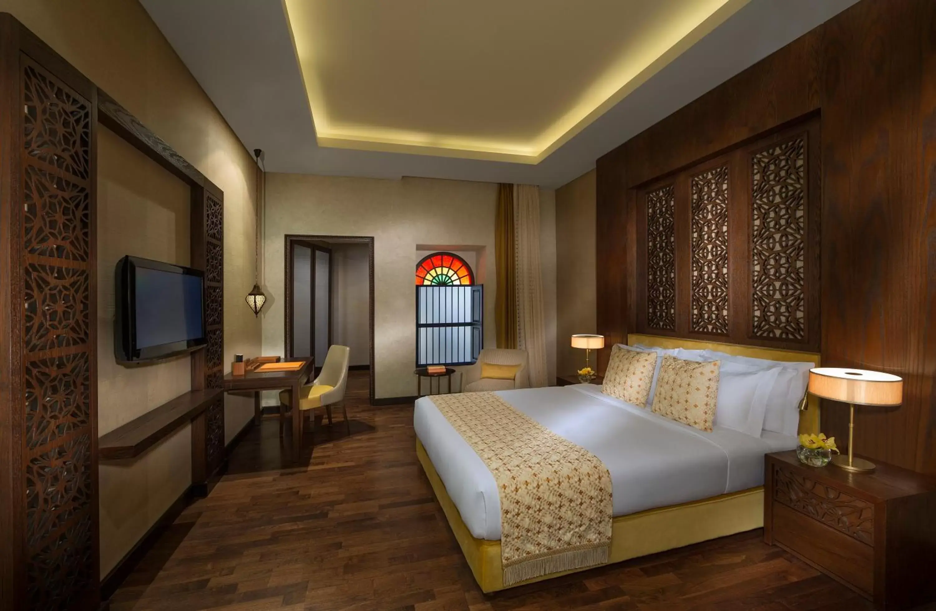 Bedroom, Bed in Souq Waqif Boutique Hotels - Tivoli