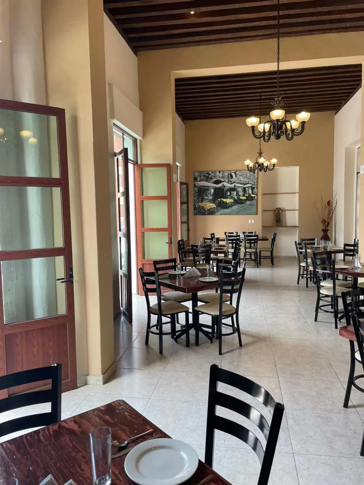 Restaurant/places to eat in Hotel del Capitán de Puebla