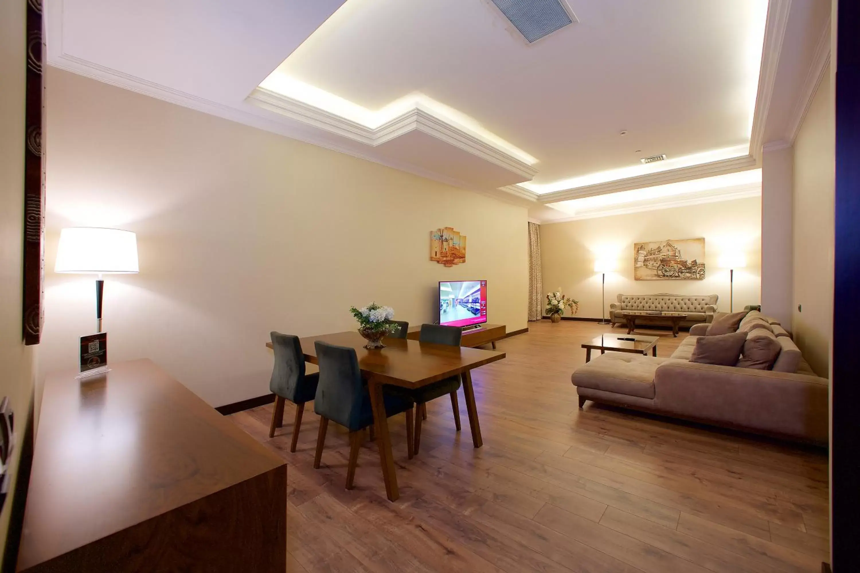 TV and multimedia, Seating Area in Ramada Hotel & Suites by Wyndham Istanbul Merter