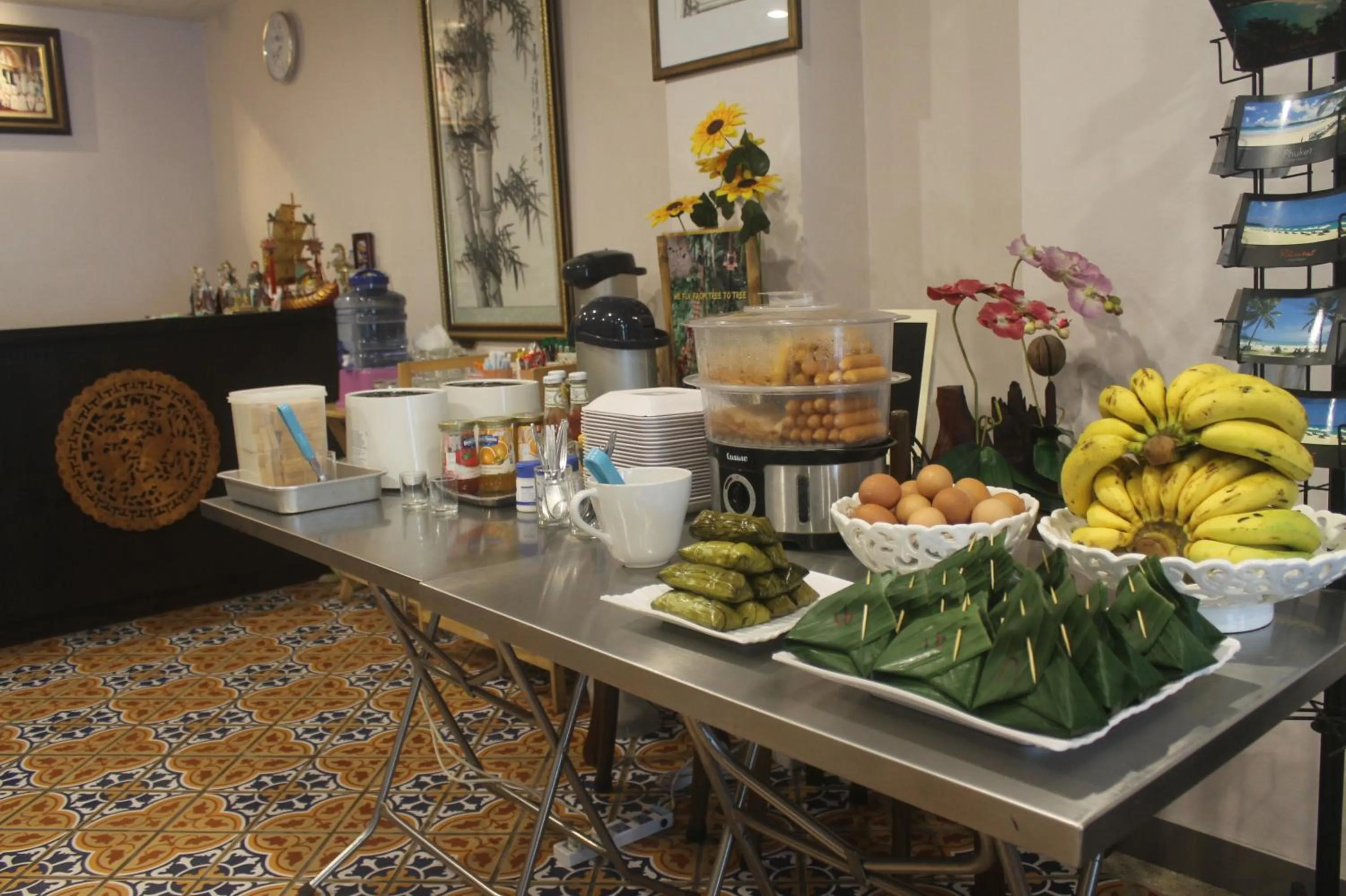 Continental breakfast in Ming Shou Boutique House