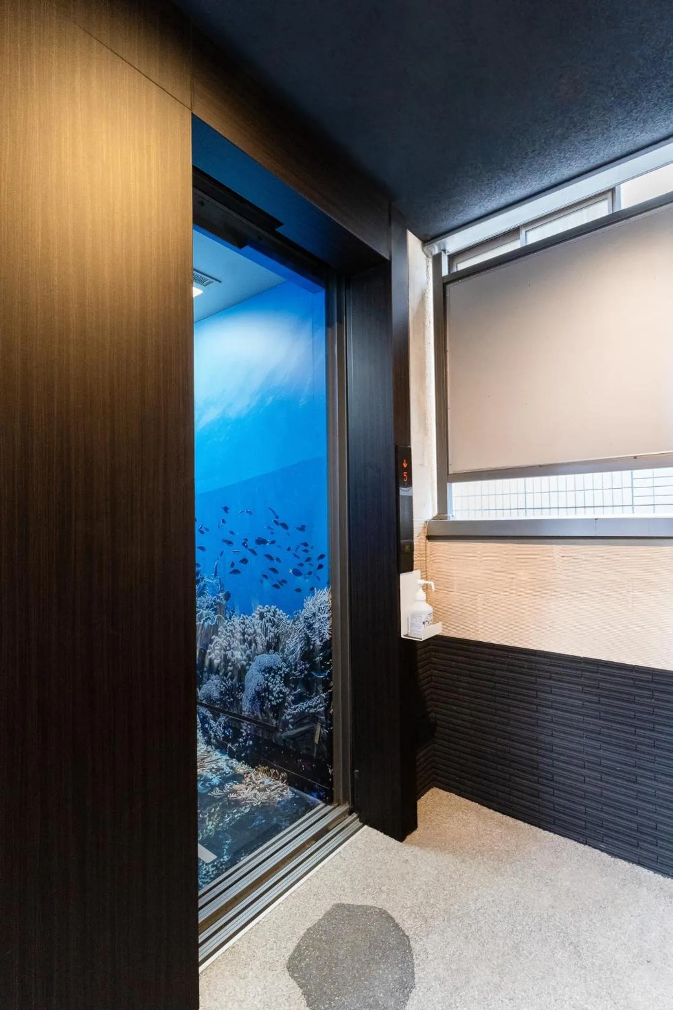 elevator, Bed in Tabist Sparkling Dolphins Inn Kyoto