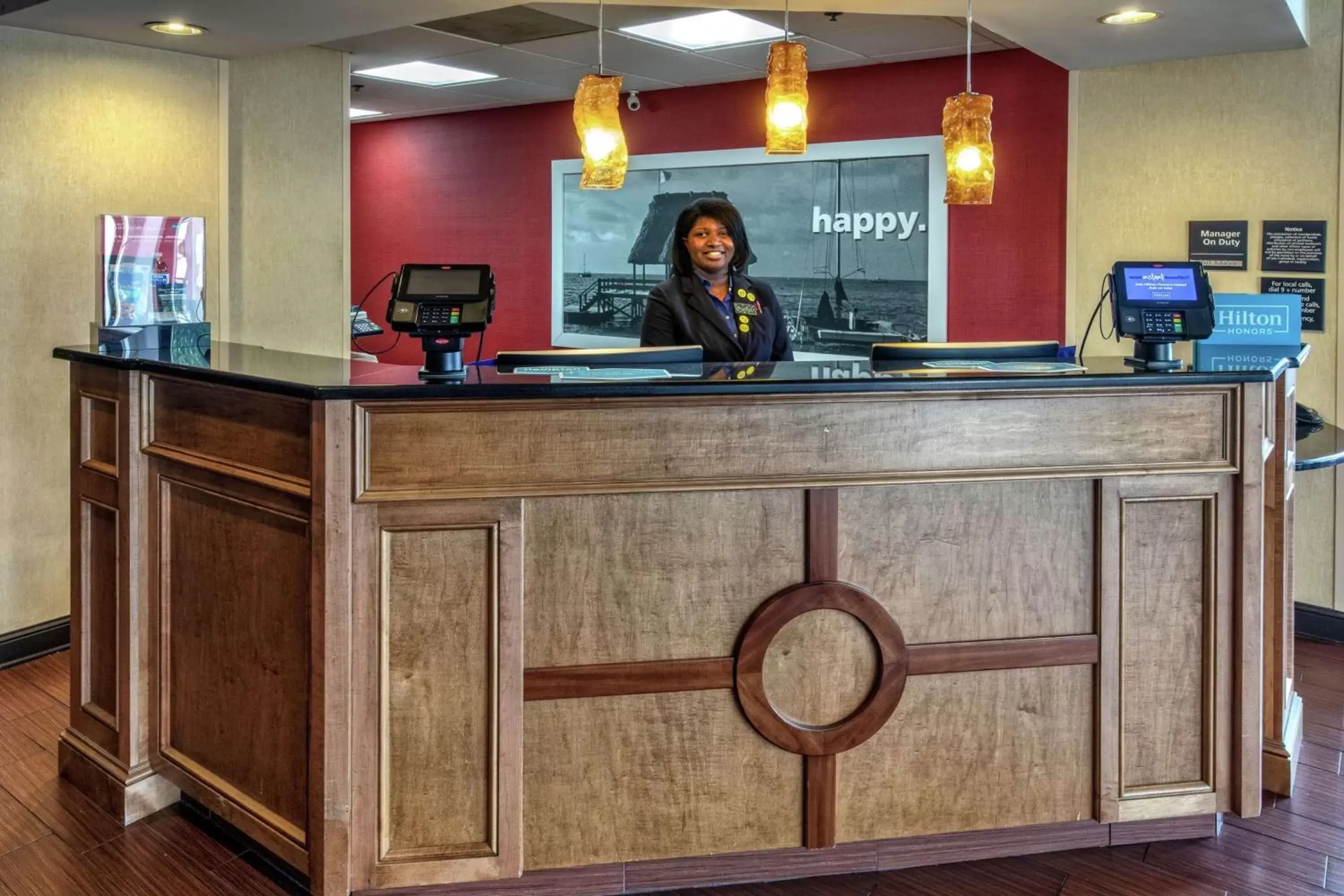 Lobby or reception, Lobby/Reception in Hampton Inn Elizabeth City