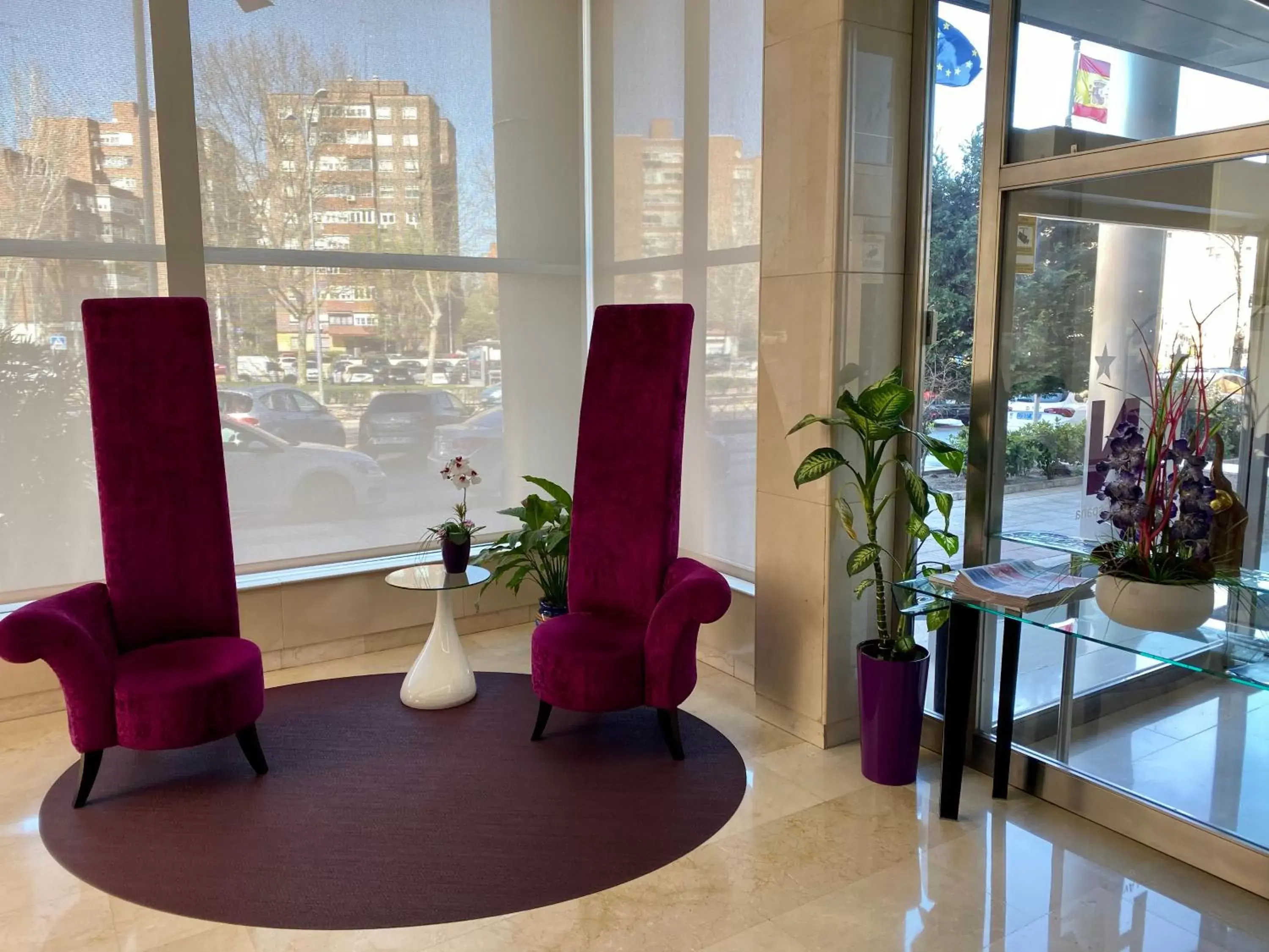 Lobby or reception in Hoteles Urbanos N Avenida de España Lobby or reception in Hoteles Urbanos N Avenida de España