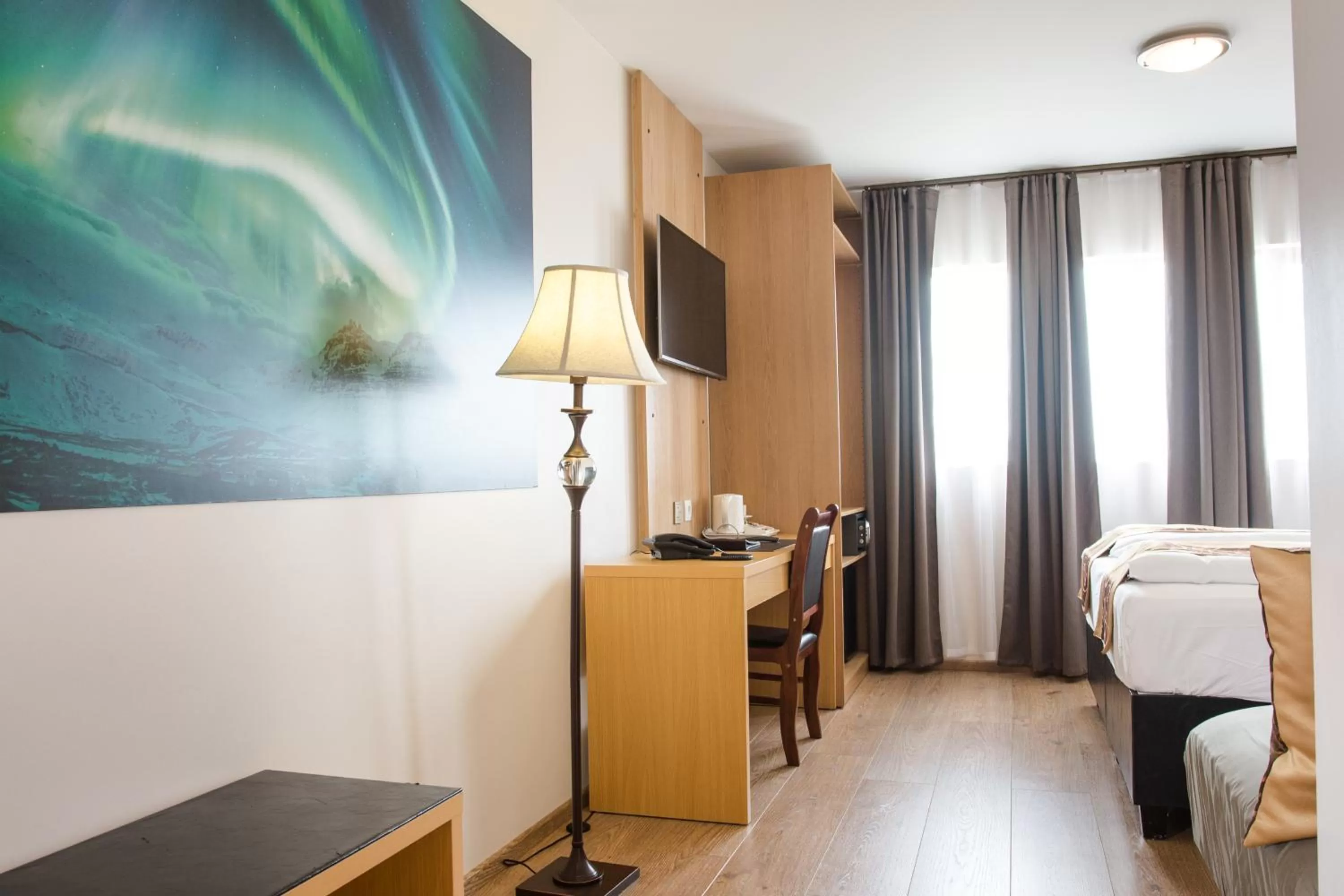 Bed in Hotel Jazz - By Keflavik Airport - Reykjavik - Iceland