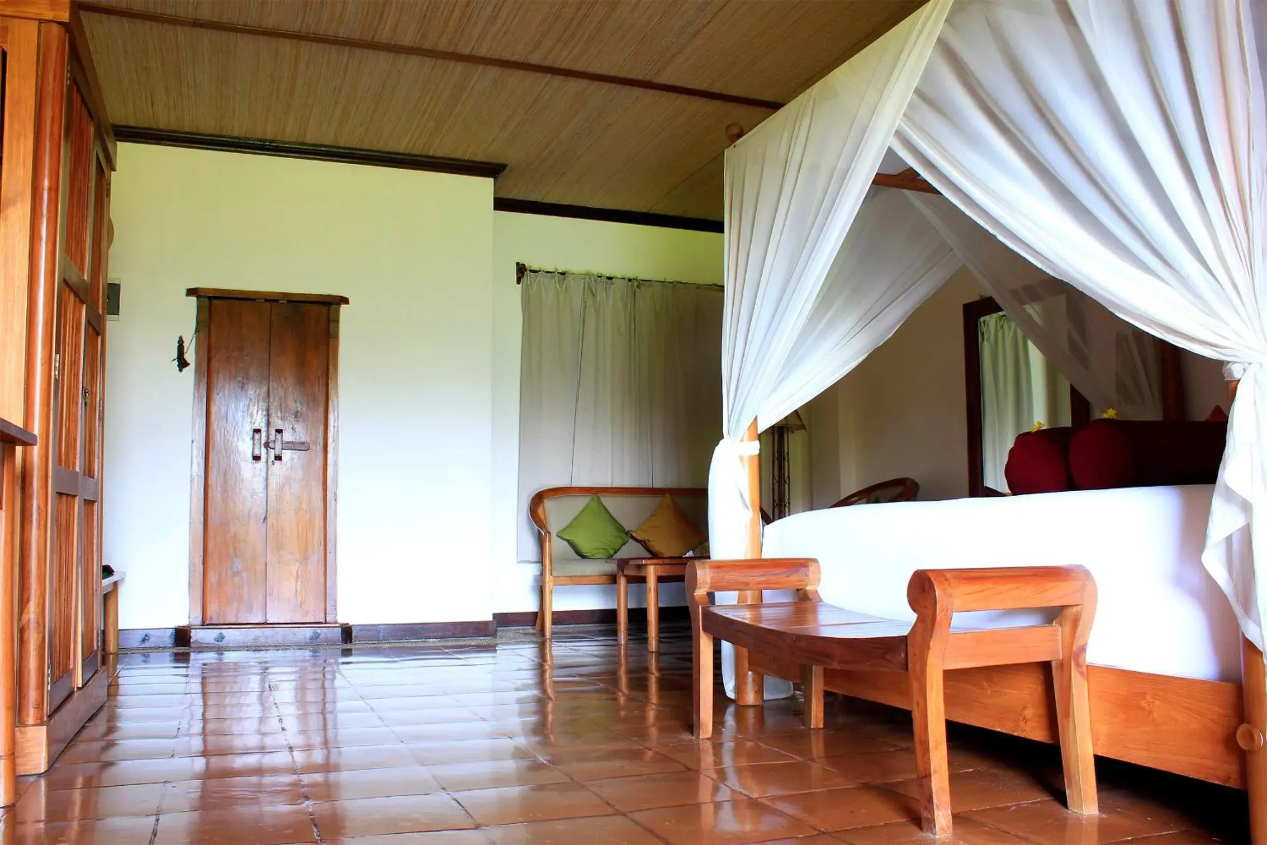 Bed in Junjungan Ubud Hotel & Spa