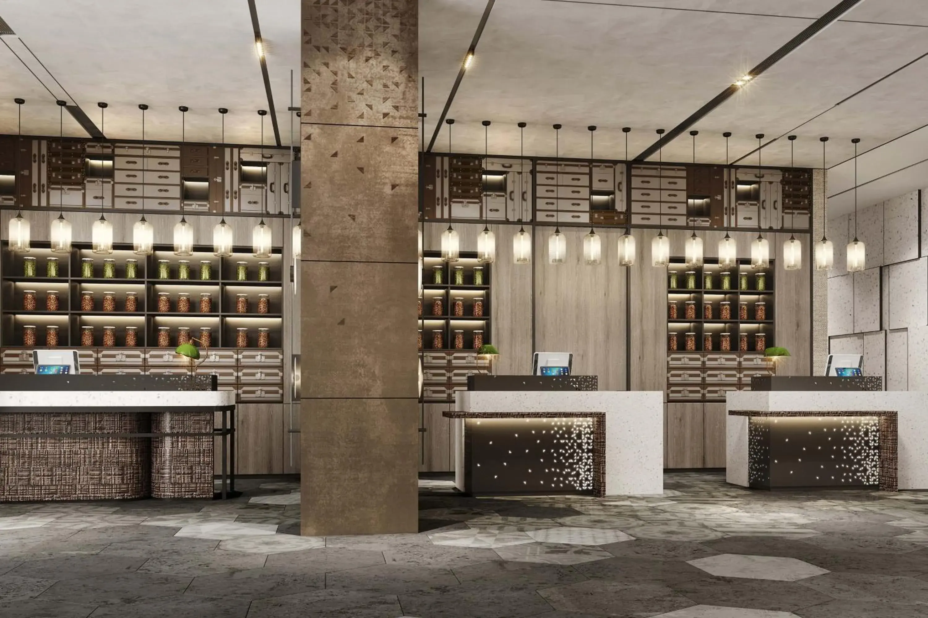 Lobby or reception in Four Points by Sheraton Shanghai Hongqiao