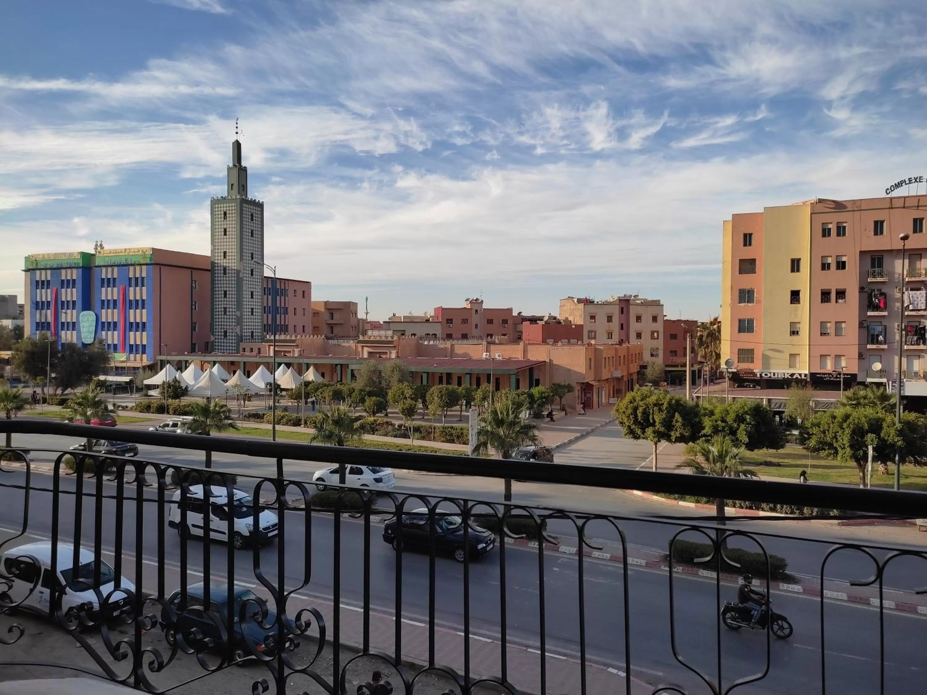 City view in Hotel La coline