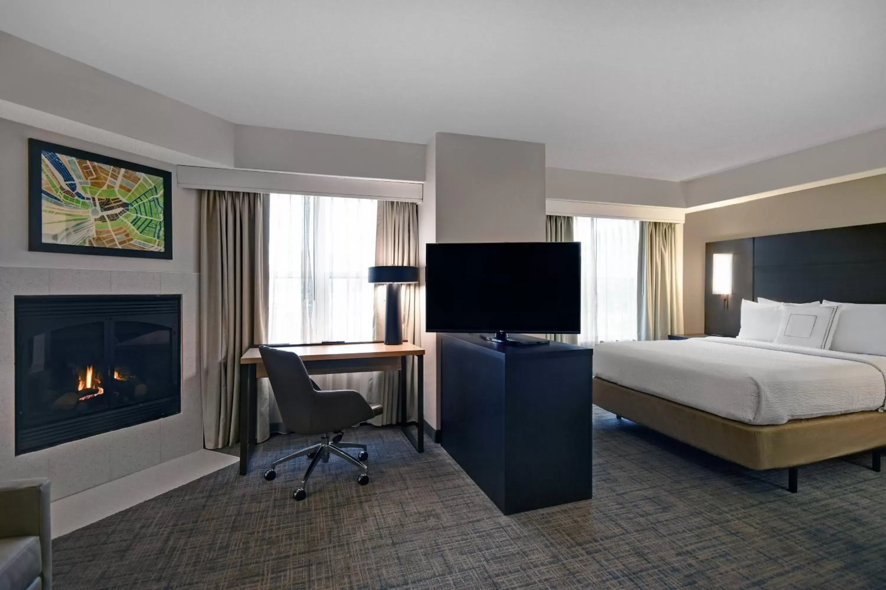 Photo of the whole room, TV/Entertainment Center in Residence Inn Louisville Airport