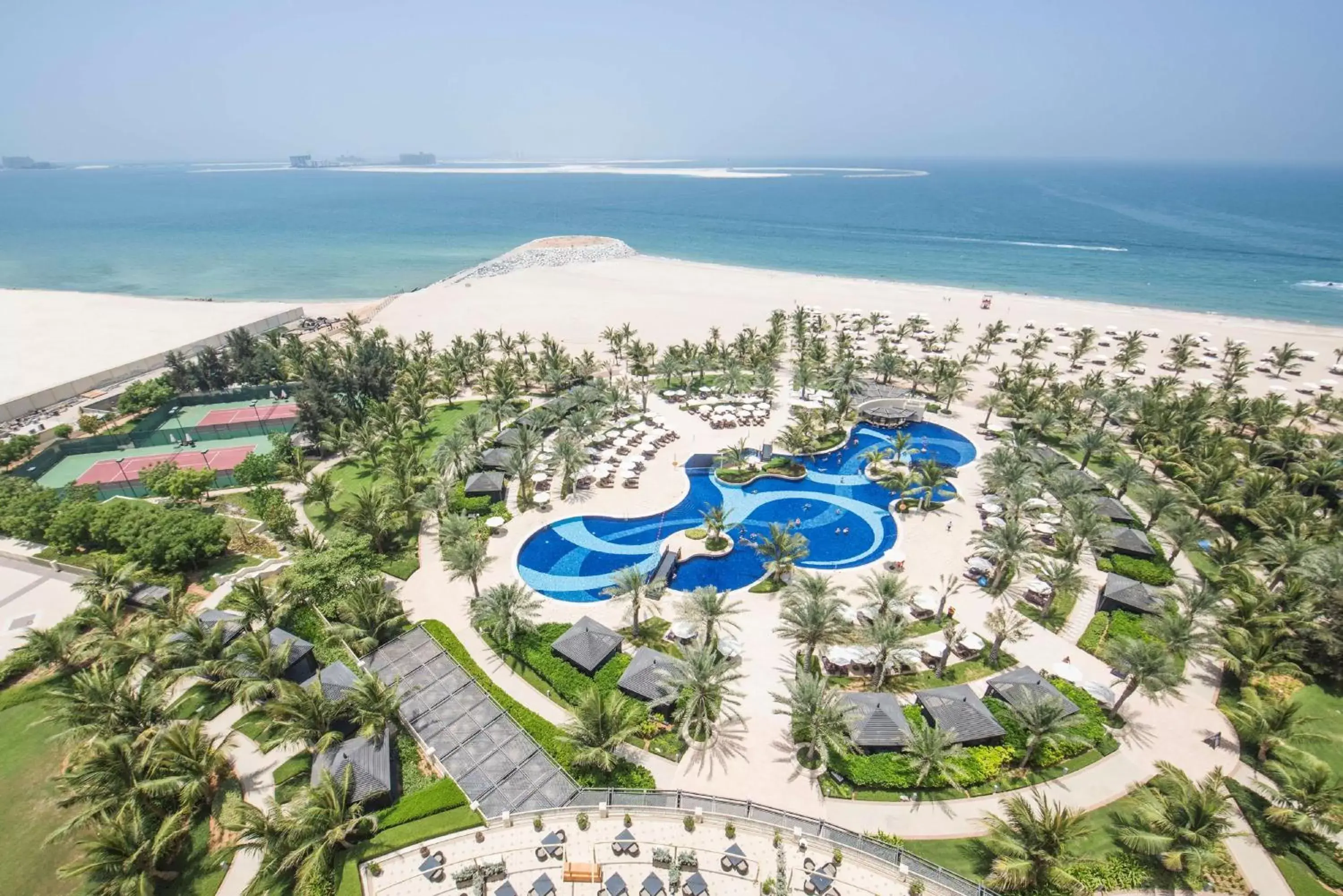 Property building, Bird's-eye View in Waldorf Astoria Ras Al Khaimah