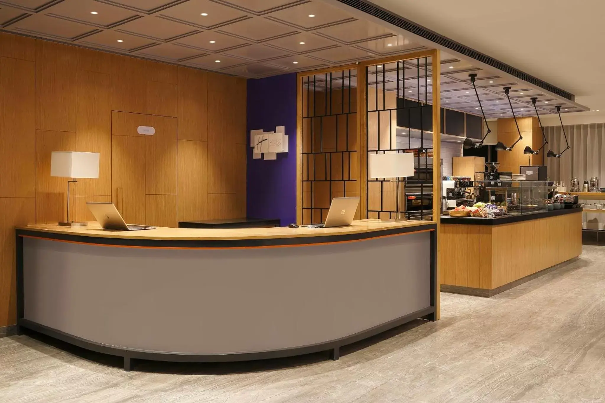 Property building, Lobby/Reception in Holiday Inn Express Hyderabad Banjara Hills, an IHG Hotel