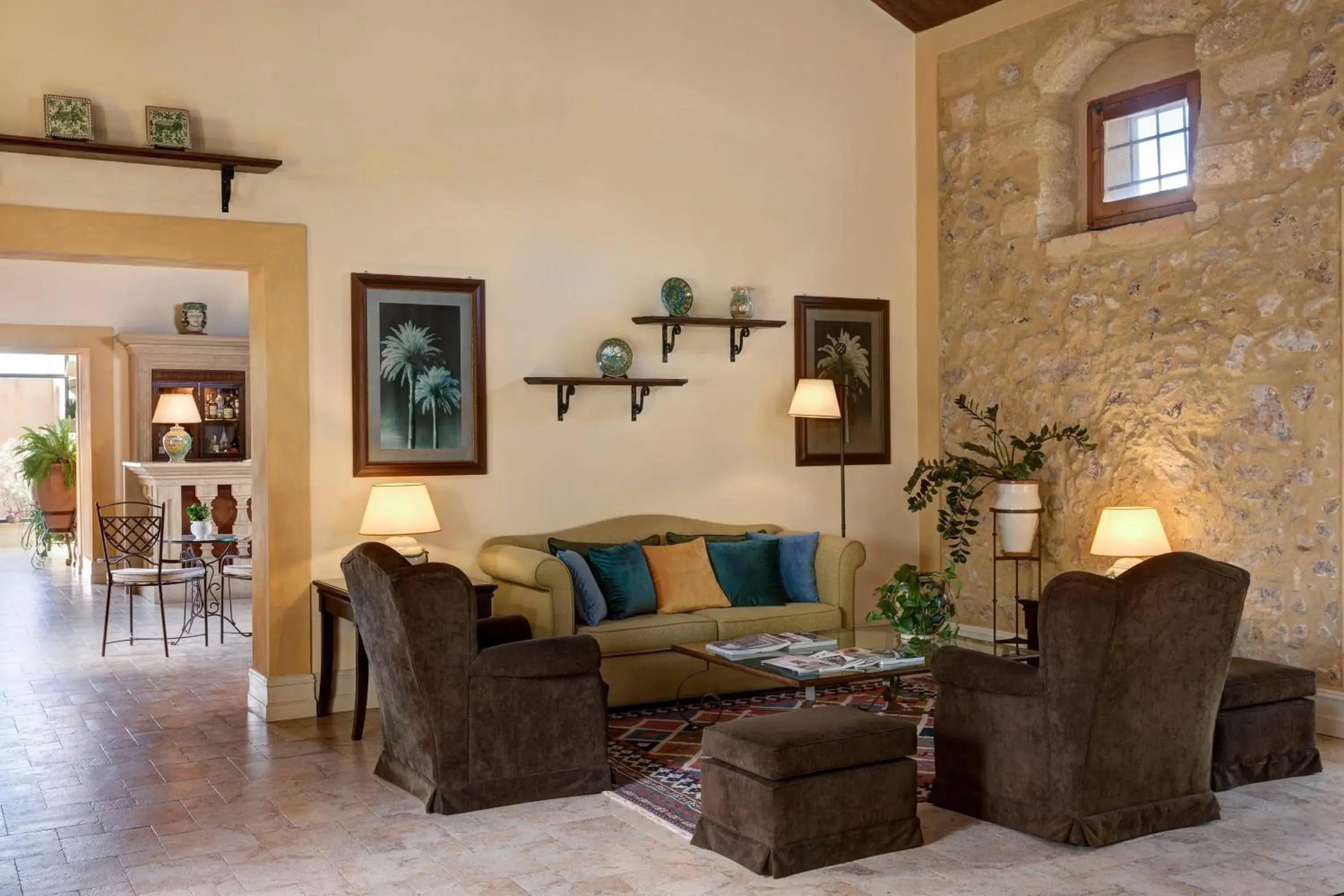 Seating Area in Hotel Baglio Oneto dei Principi di San Lorenzo - Luxury Wine Resort