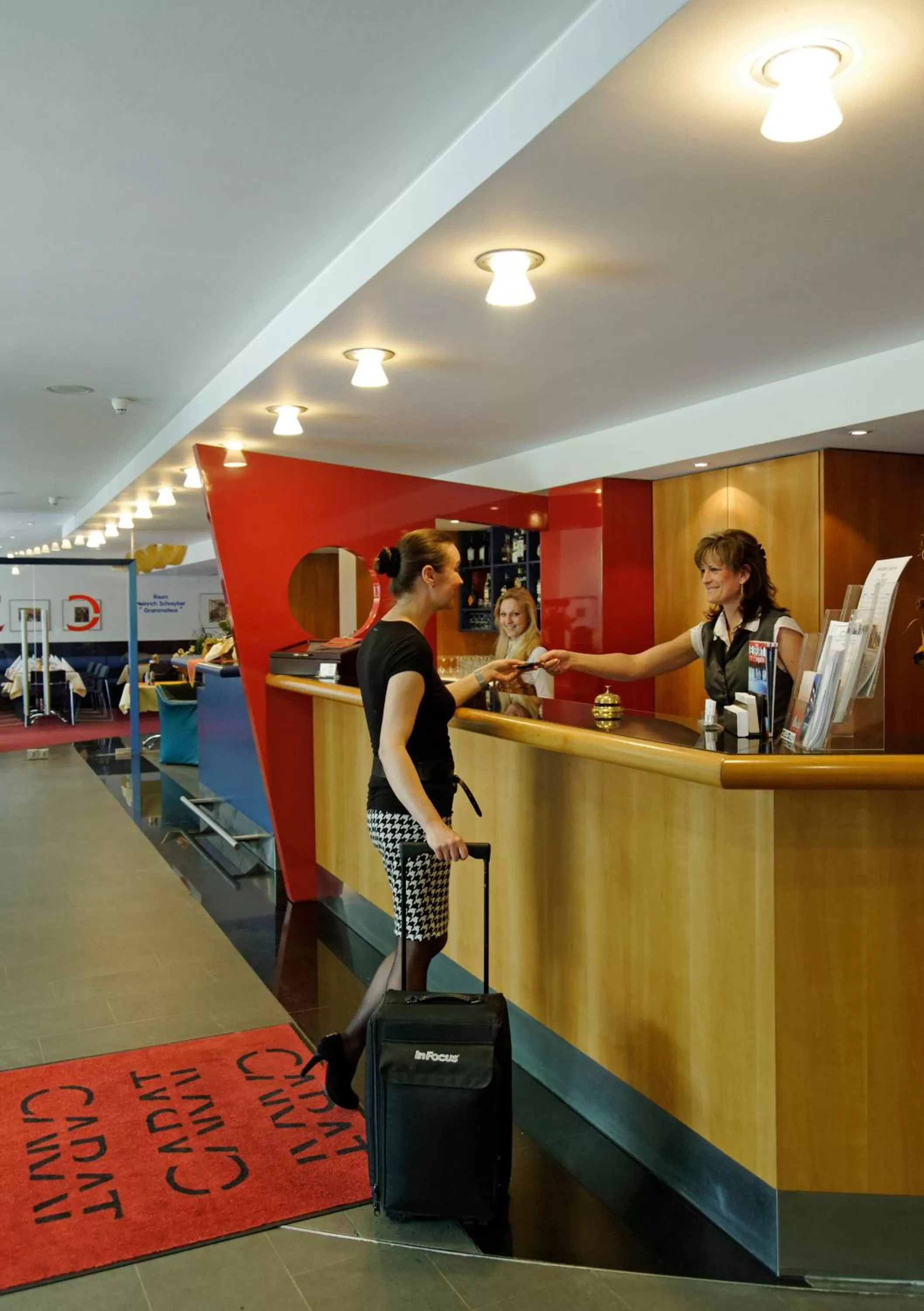 Lobby or reception in Hotel Carat