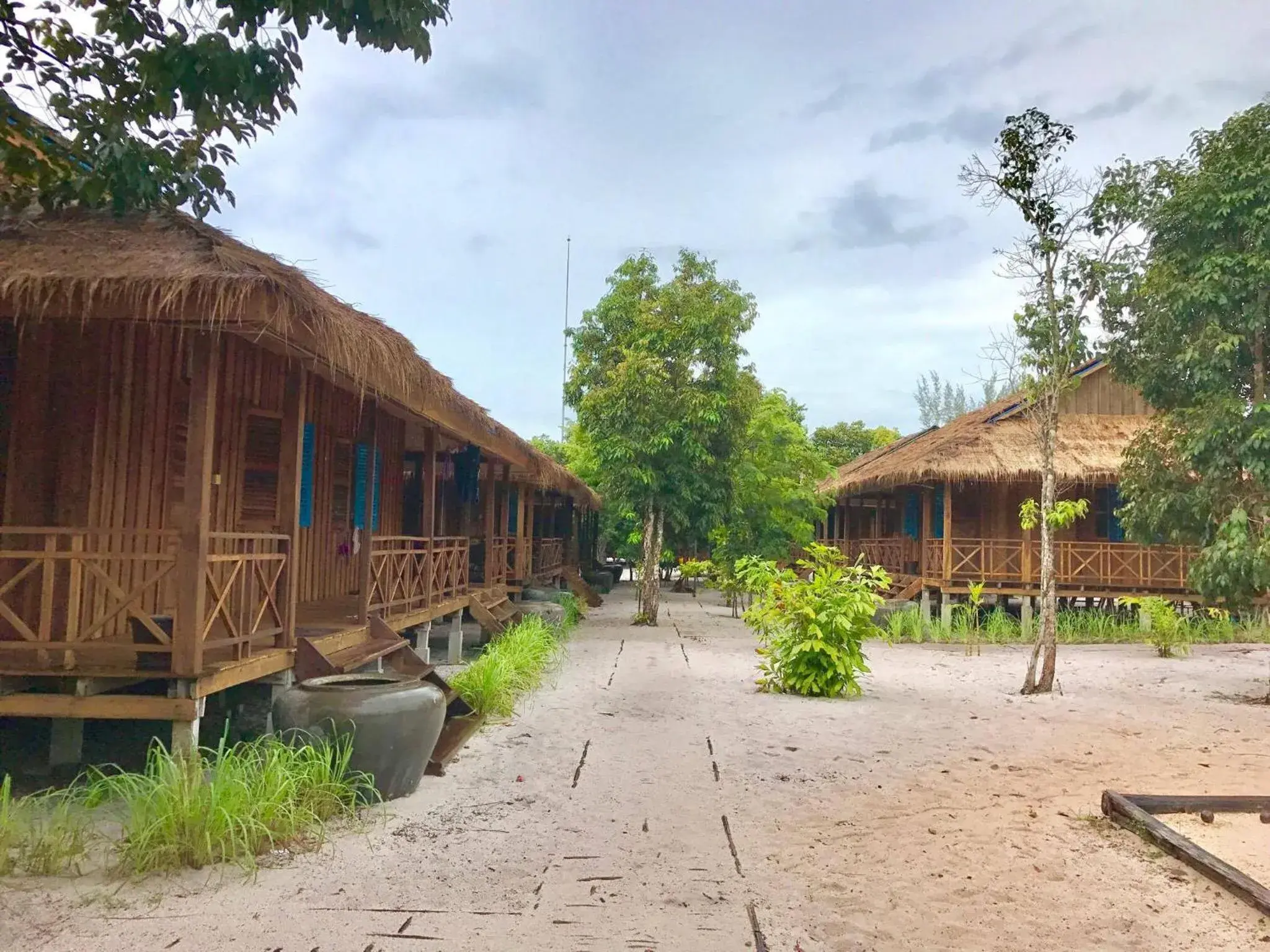 Property building, Beach in Sok San Beach Resort