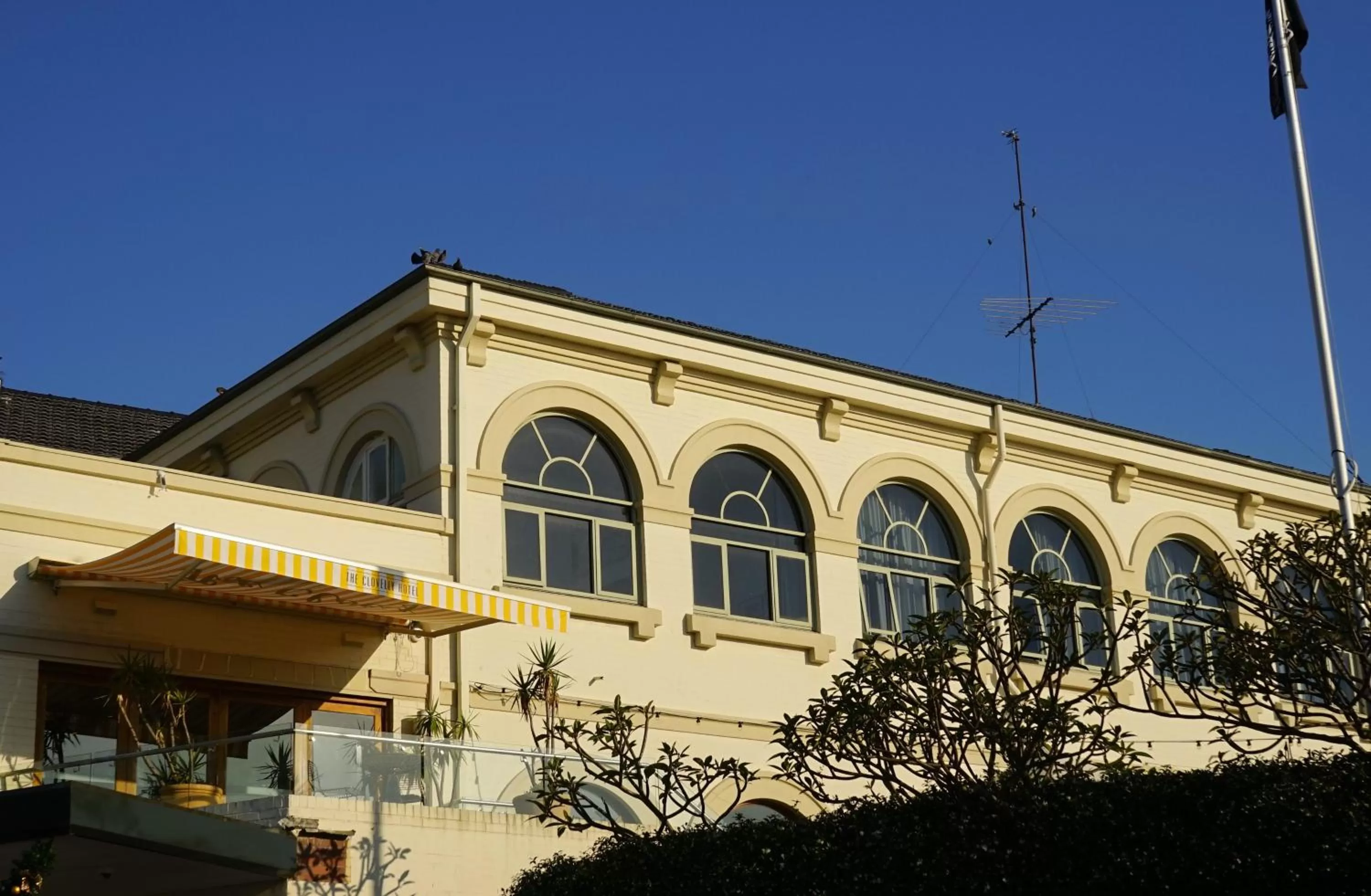 Property building in The Clovelly Hotel