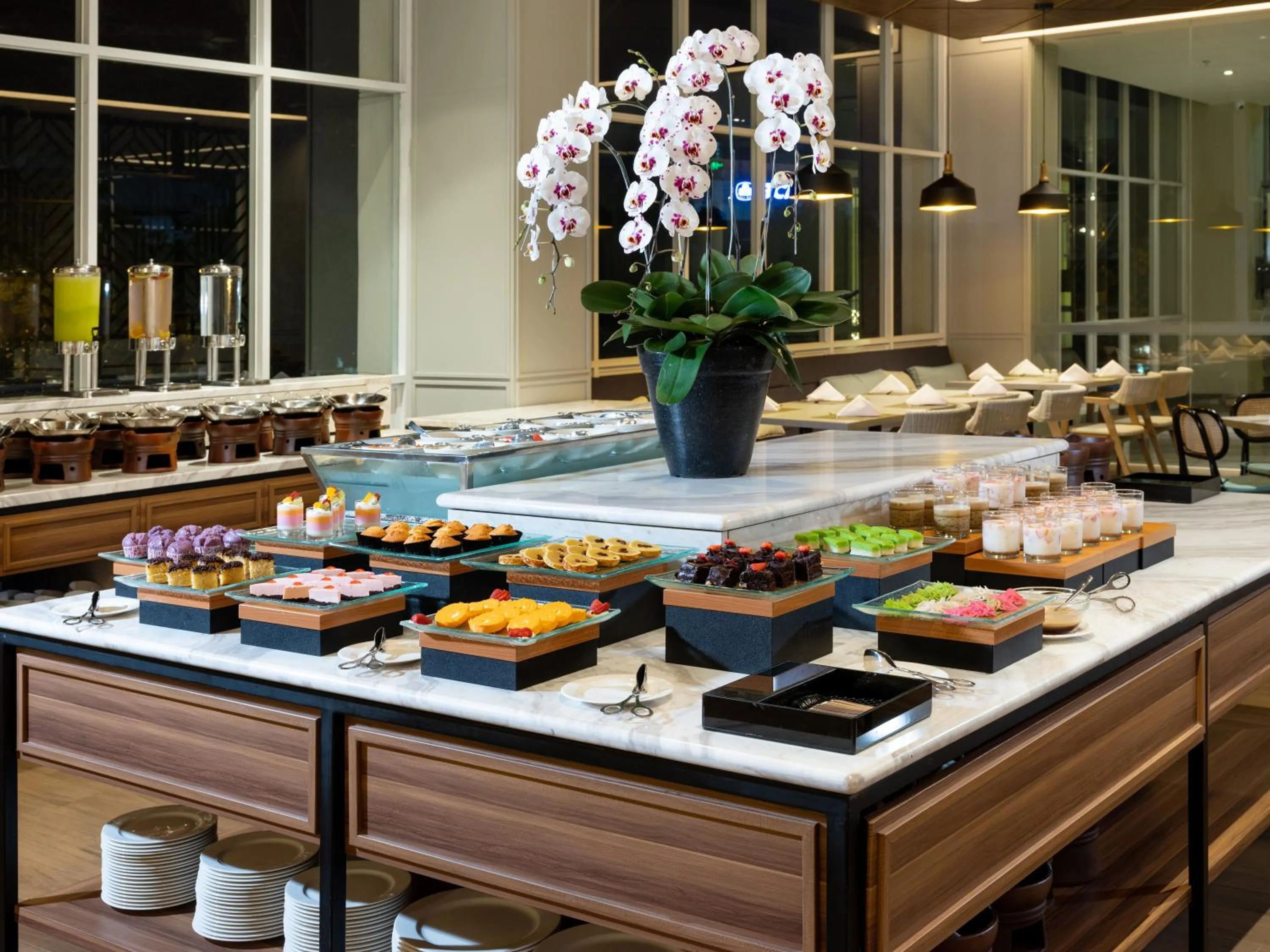 Food and drinks in Hotel Santika Pasir Koja Bandung