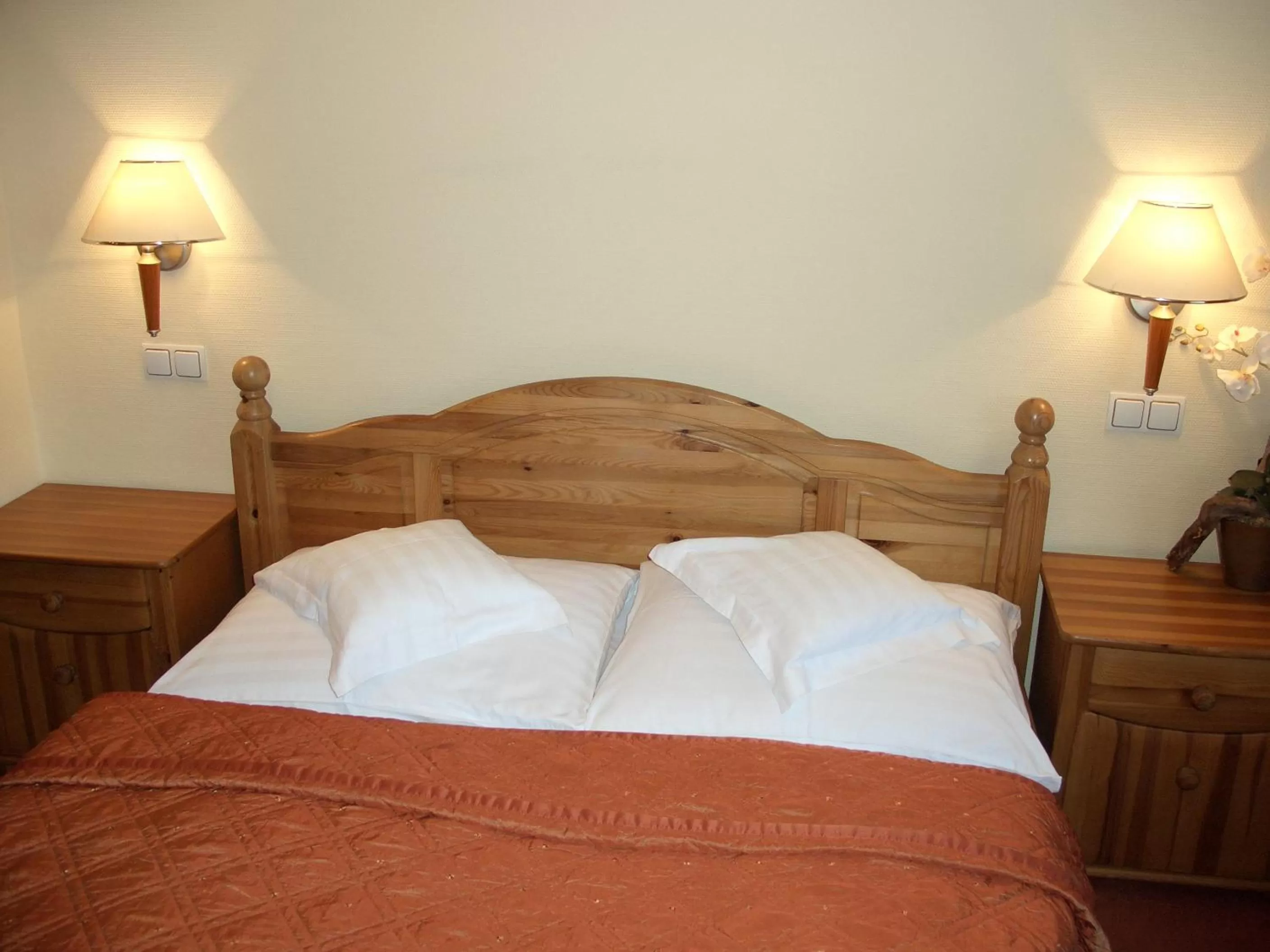 Bedroom, Bed in Hotel Alga