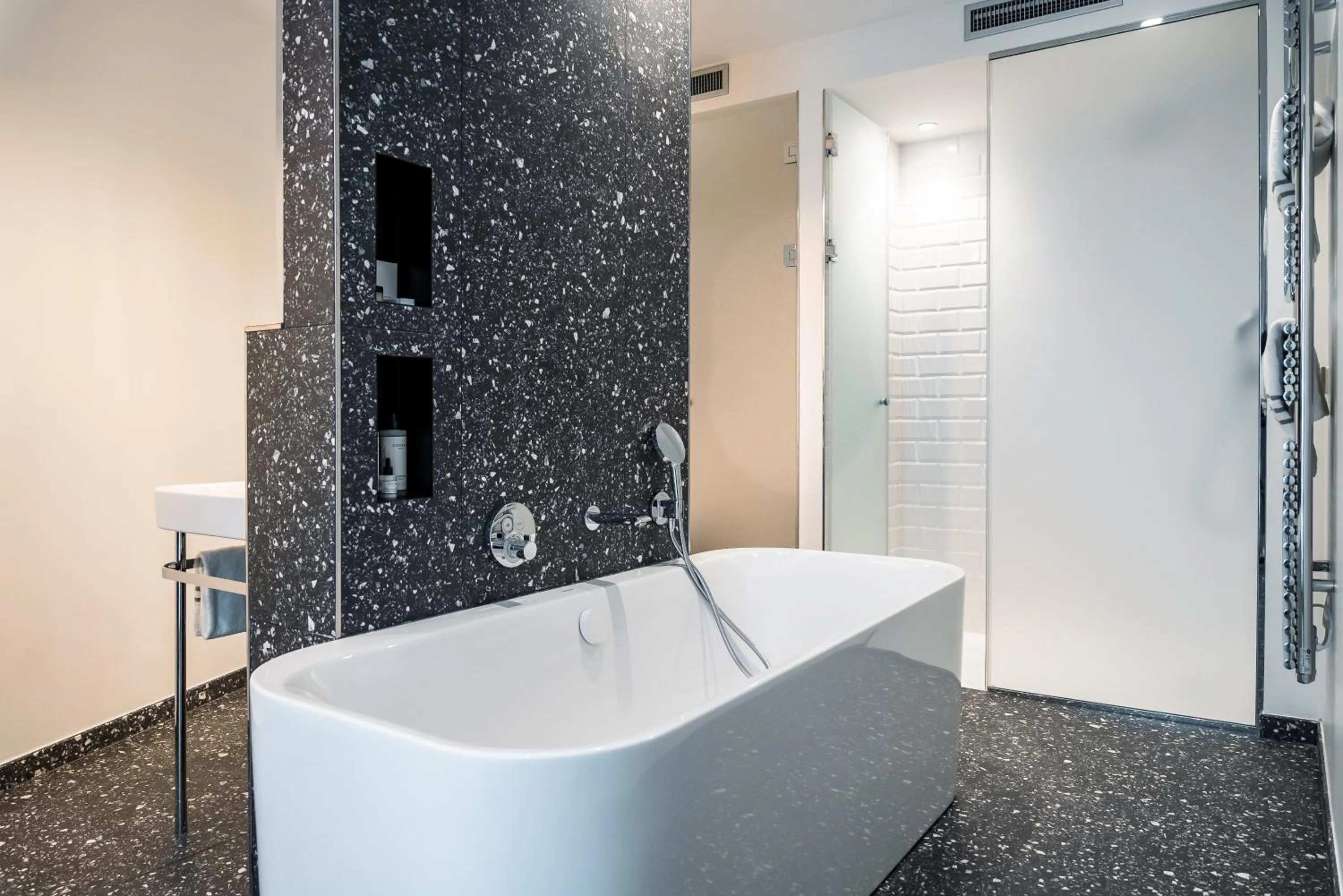 Bathroom in Normandy Le Chantier