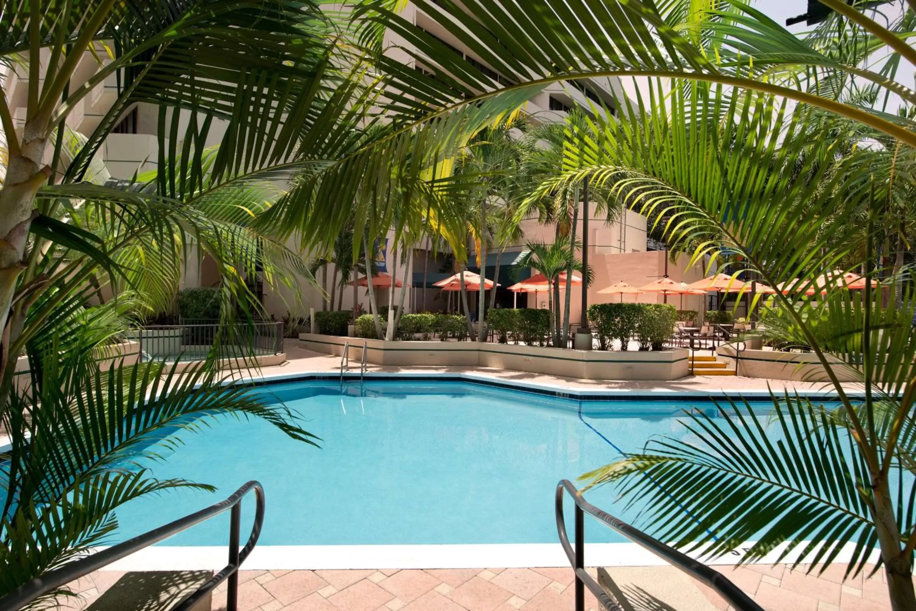 Property building, Swimming Pool in Embassy Suites Boca Raton