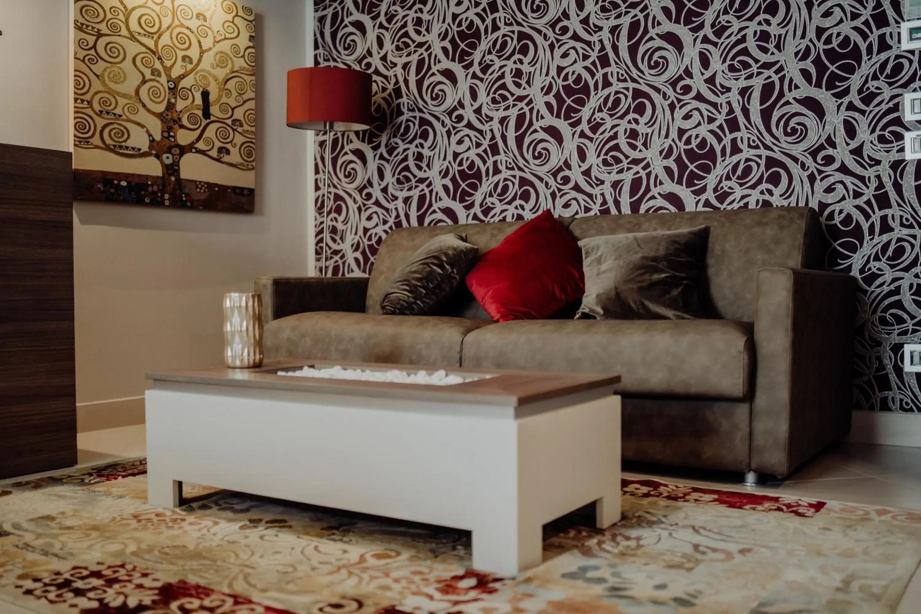 Living room, Seating Area in Hotel Niagara