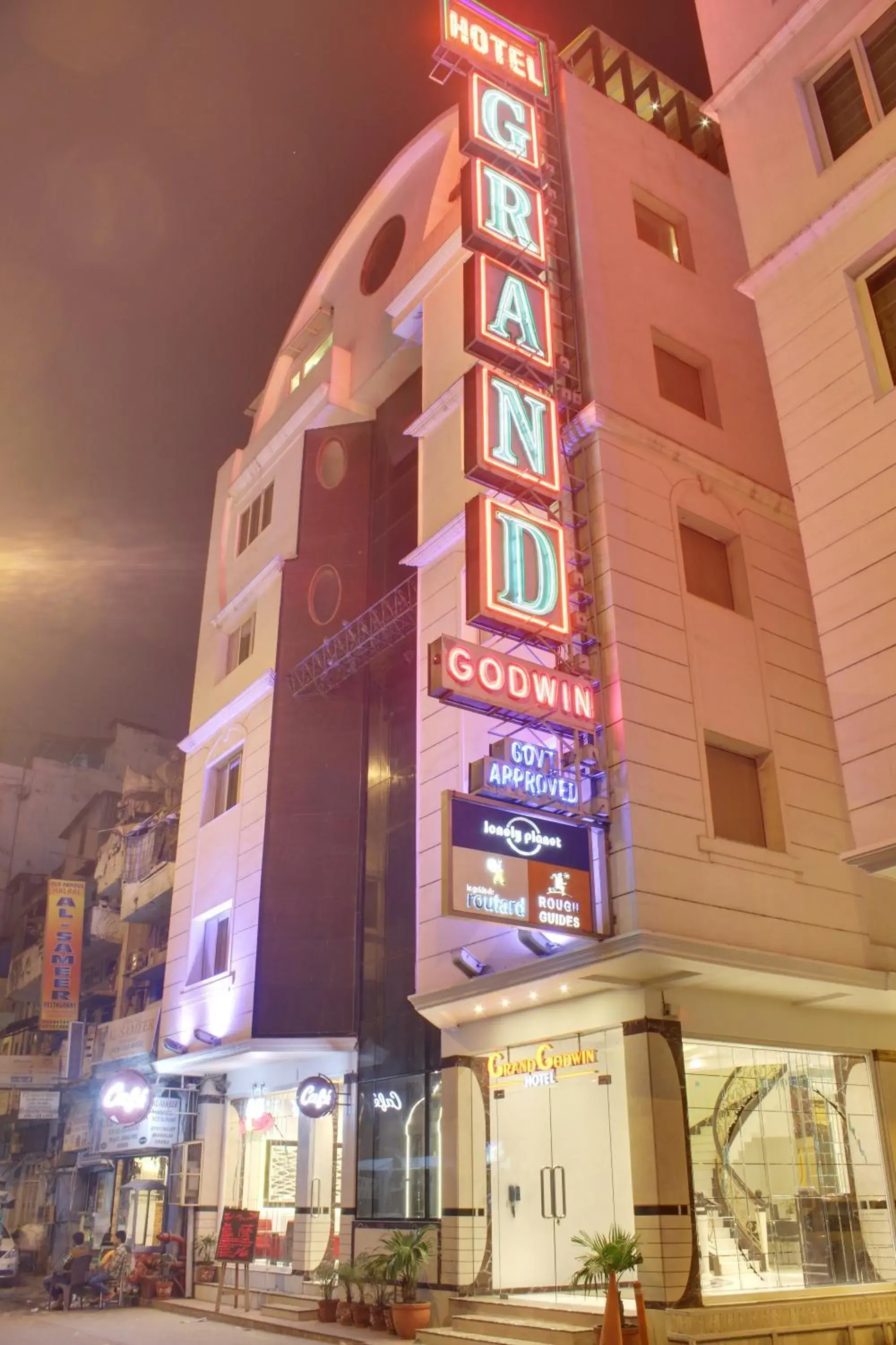 Facade/entrance, Property Building in Grand Godwin Near NDLS Railway Station- Paharganj