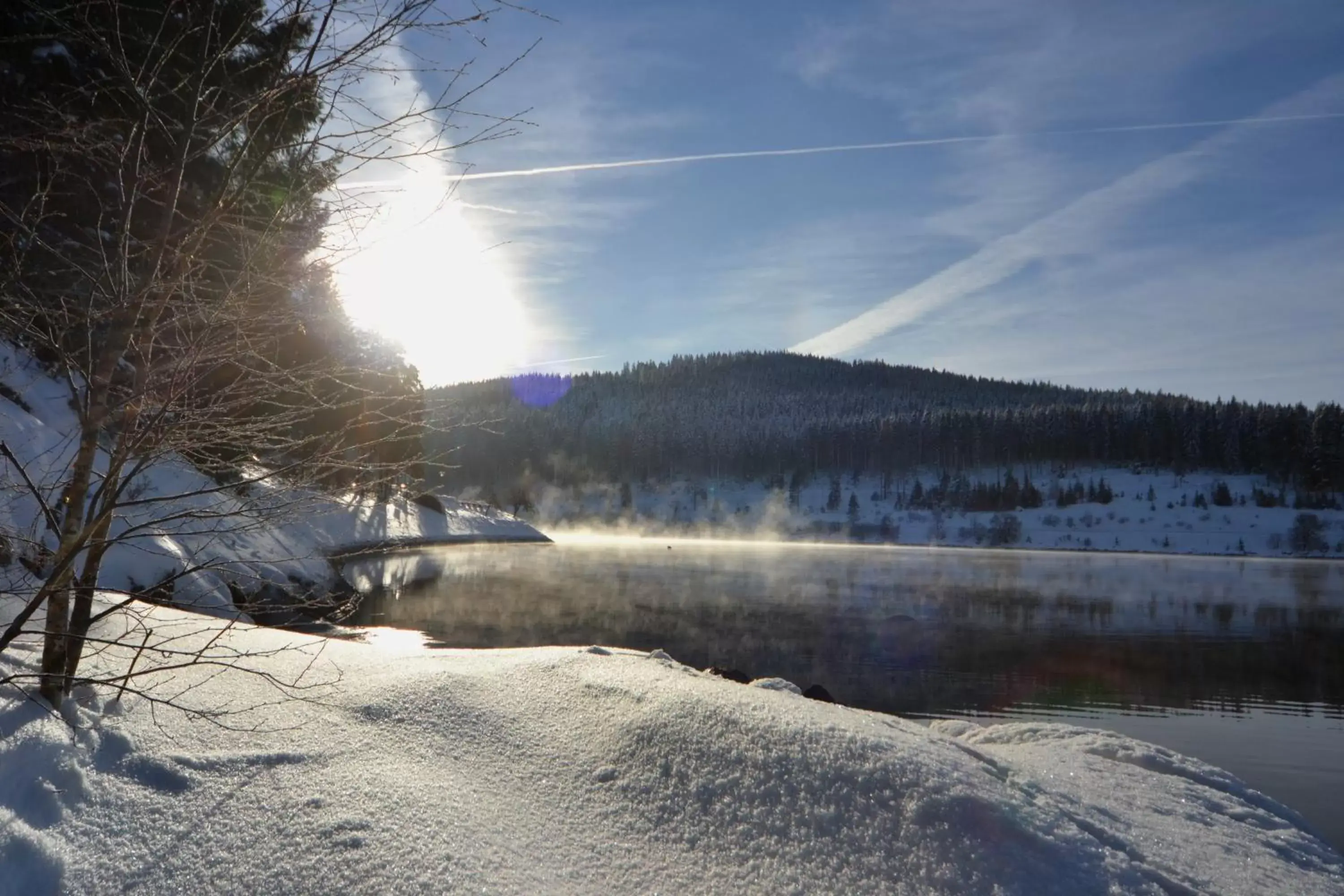 Natural landscape, Winter in Seehotel Hubertus