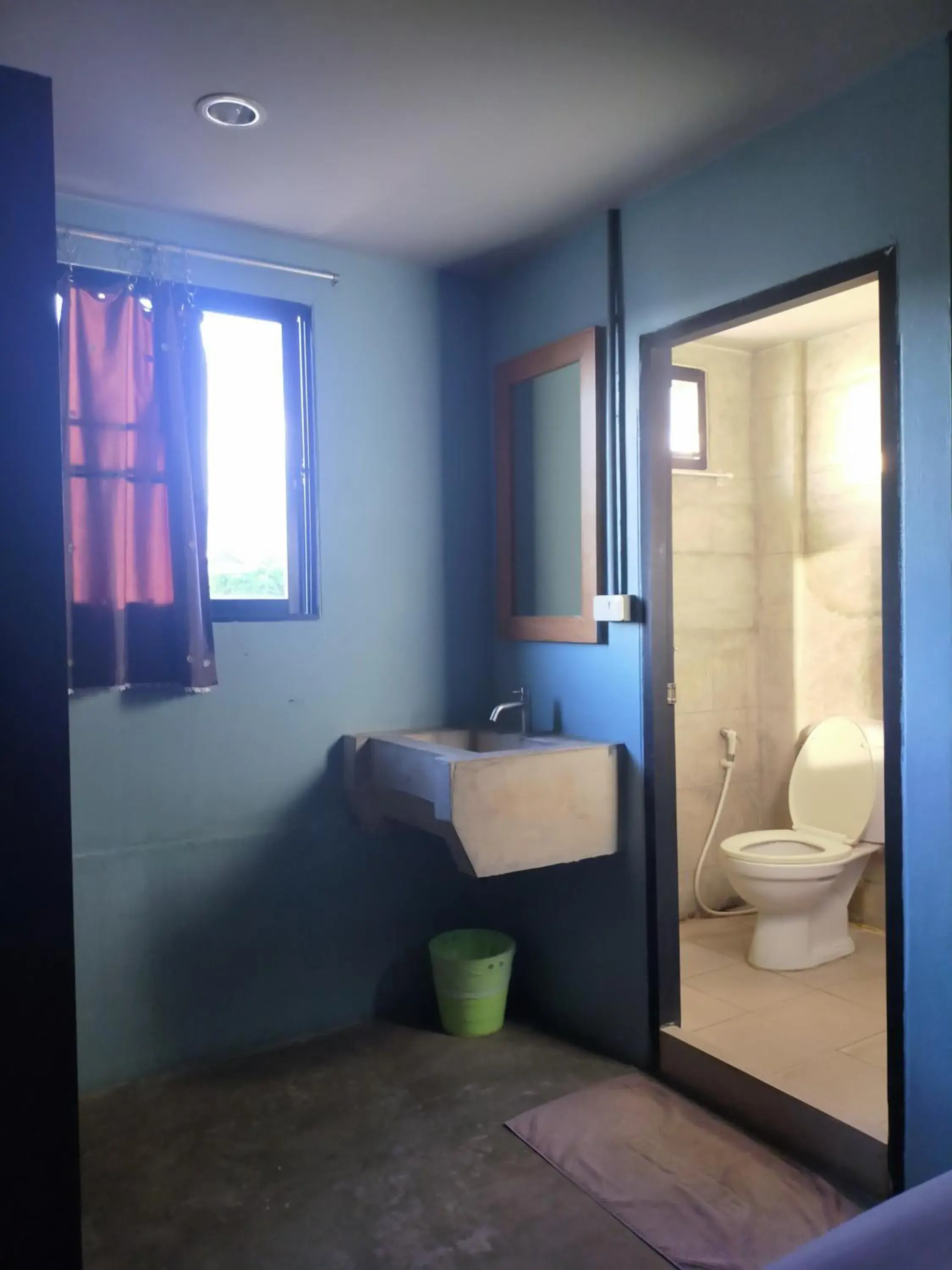 Bedroom, Bathroom in 9 Hostel