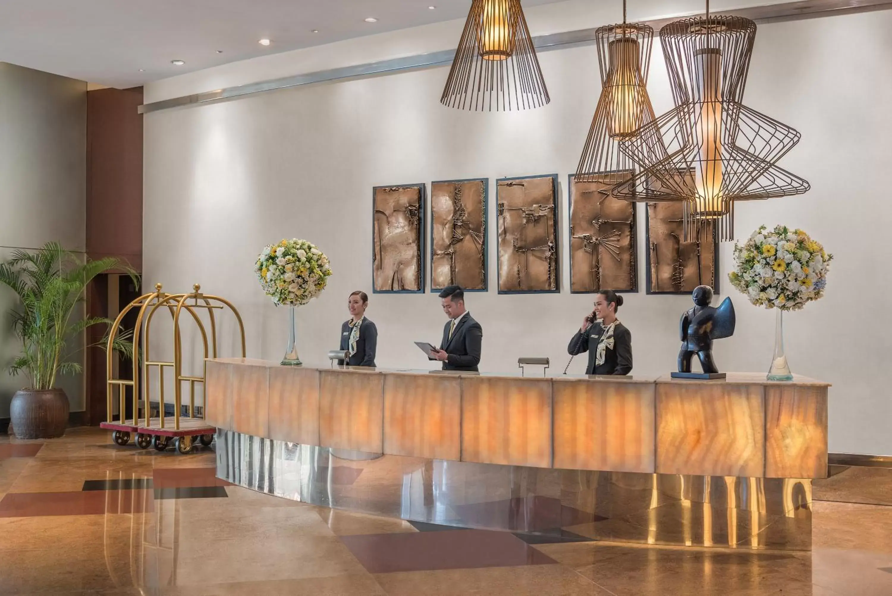 Lobby or reception, Banquet Facilities in Discovery Suites Manila, Philippines