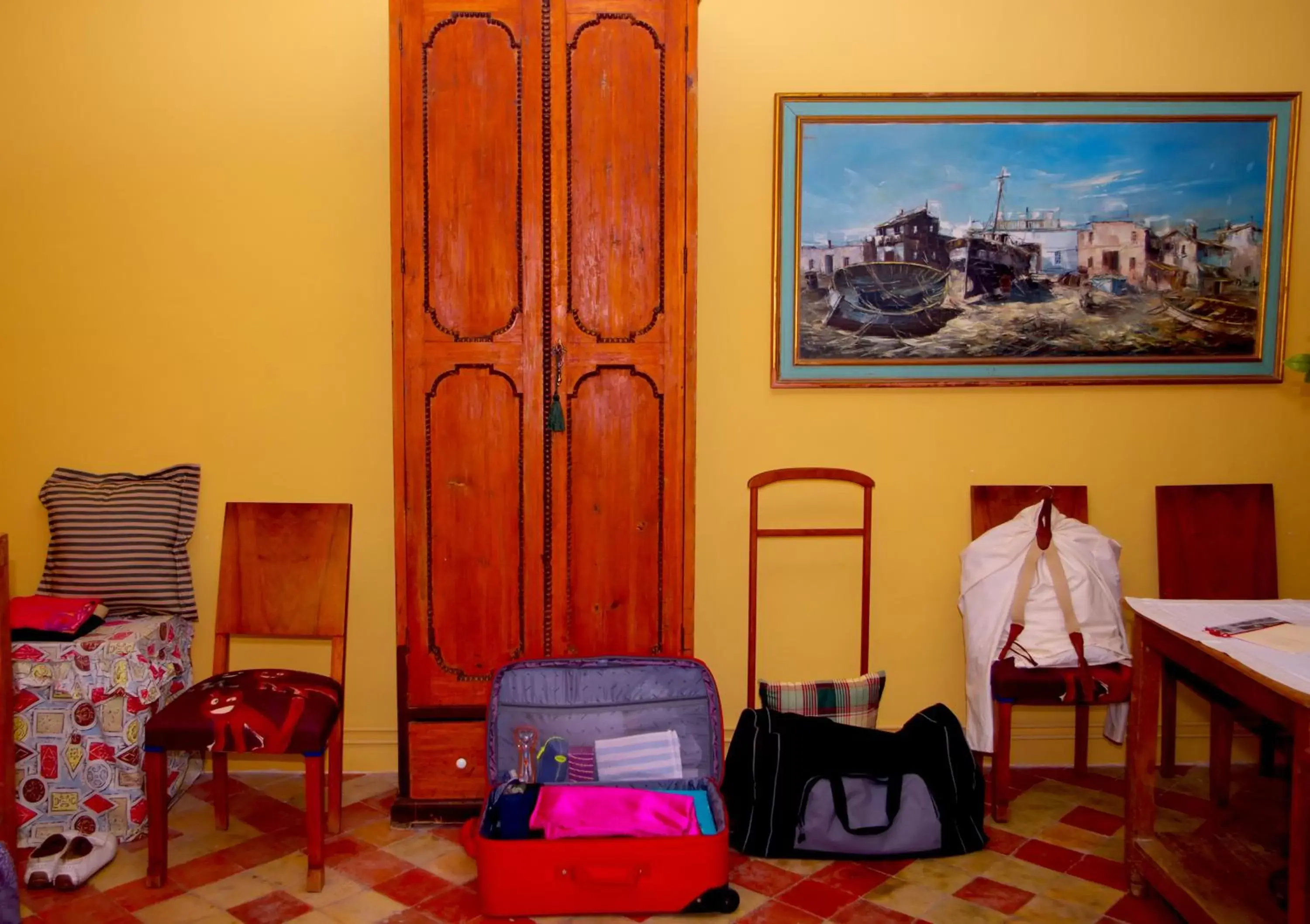 Decorative detail, Seating Area in Olmitos 3 Hotel boutique, Casa-Palacio