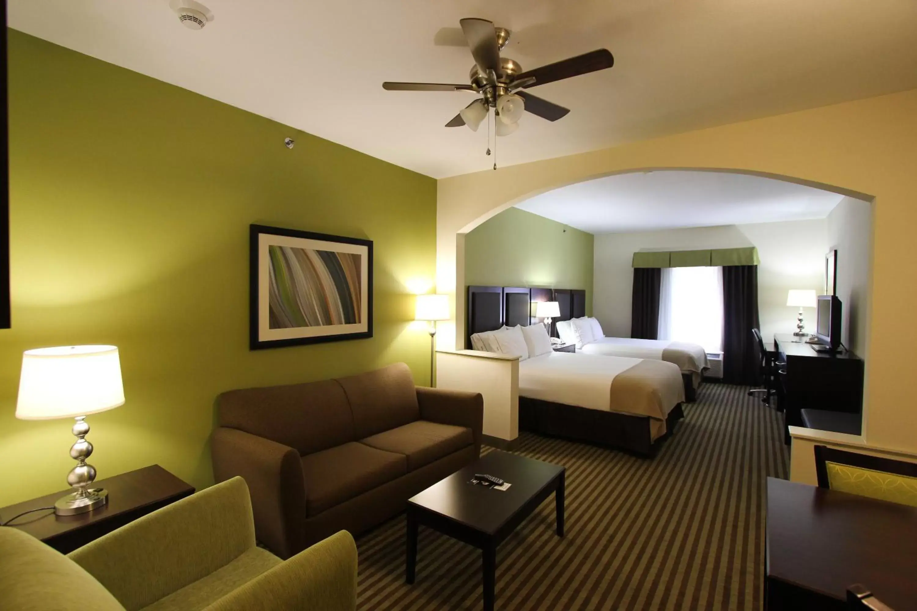 Bedroom, Seating Area in Holiday Inn Express Hotel & Suites Nacogdoches, an IHG Hotel