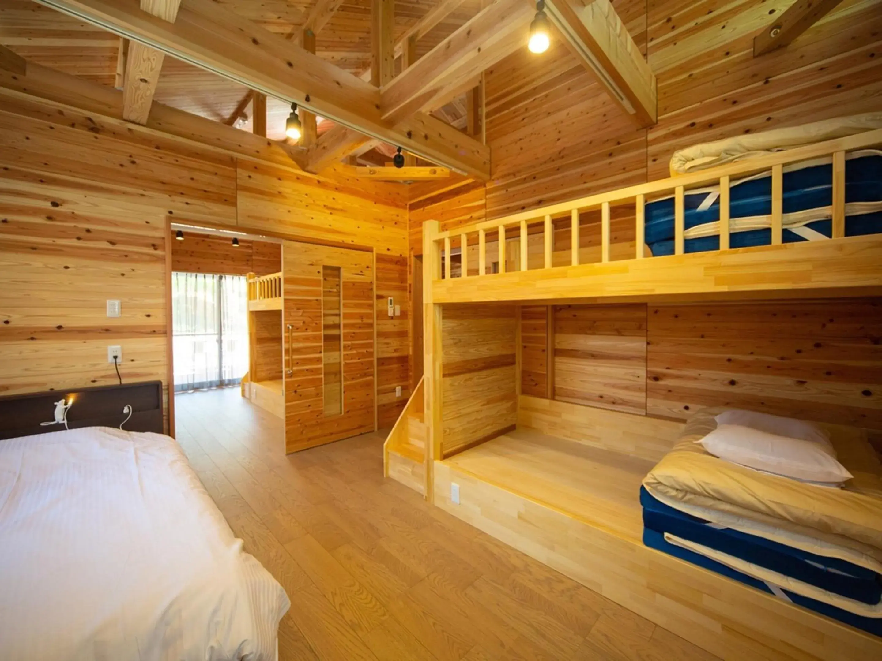 Photo of the whole room, Bunk Bed in Matsue Forest Park