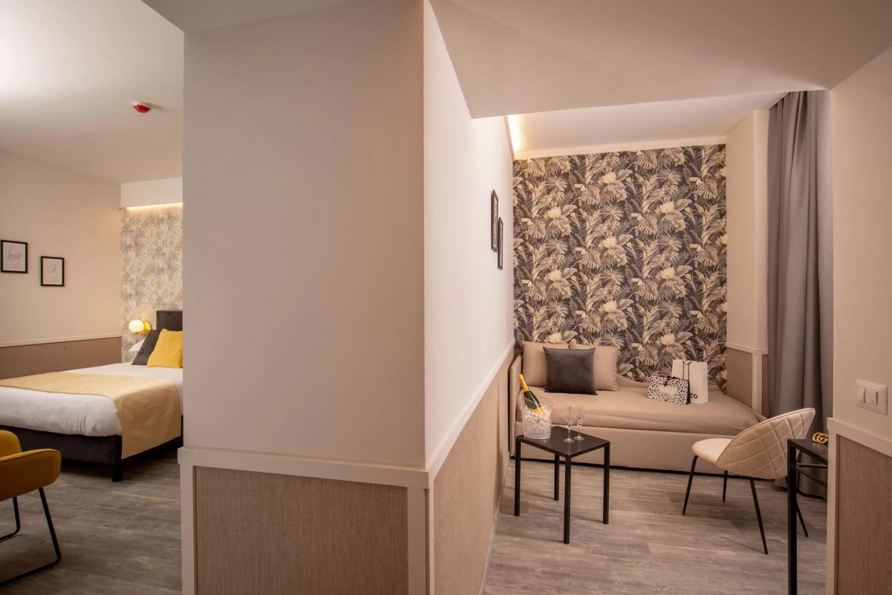 Bed in Sophie Terrace Hotel