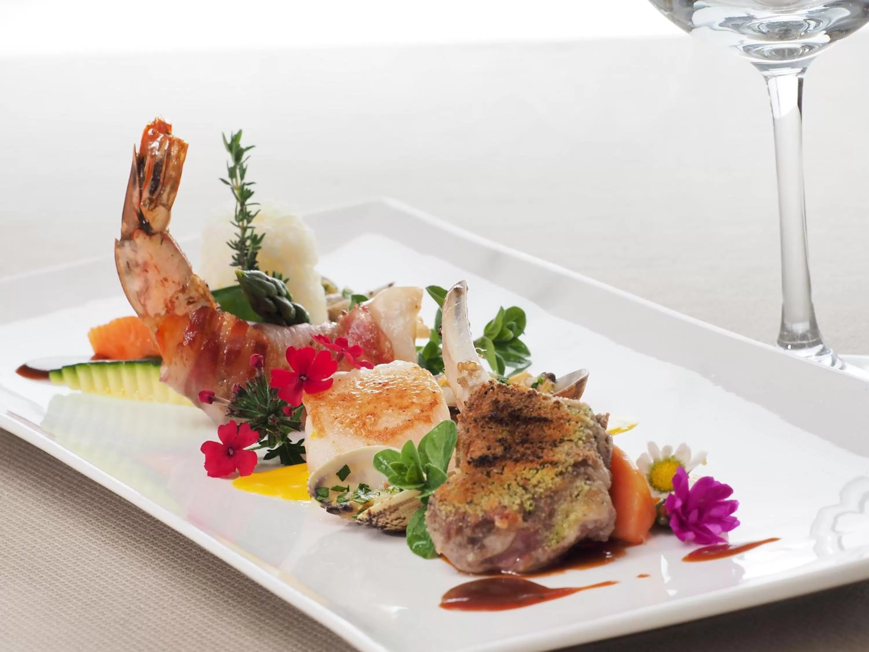 Food close-up in Charme Hotel Ristorante Tre Terre