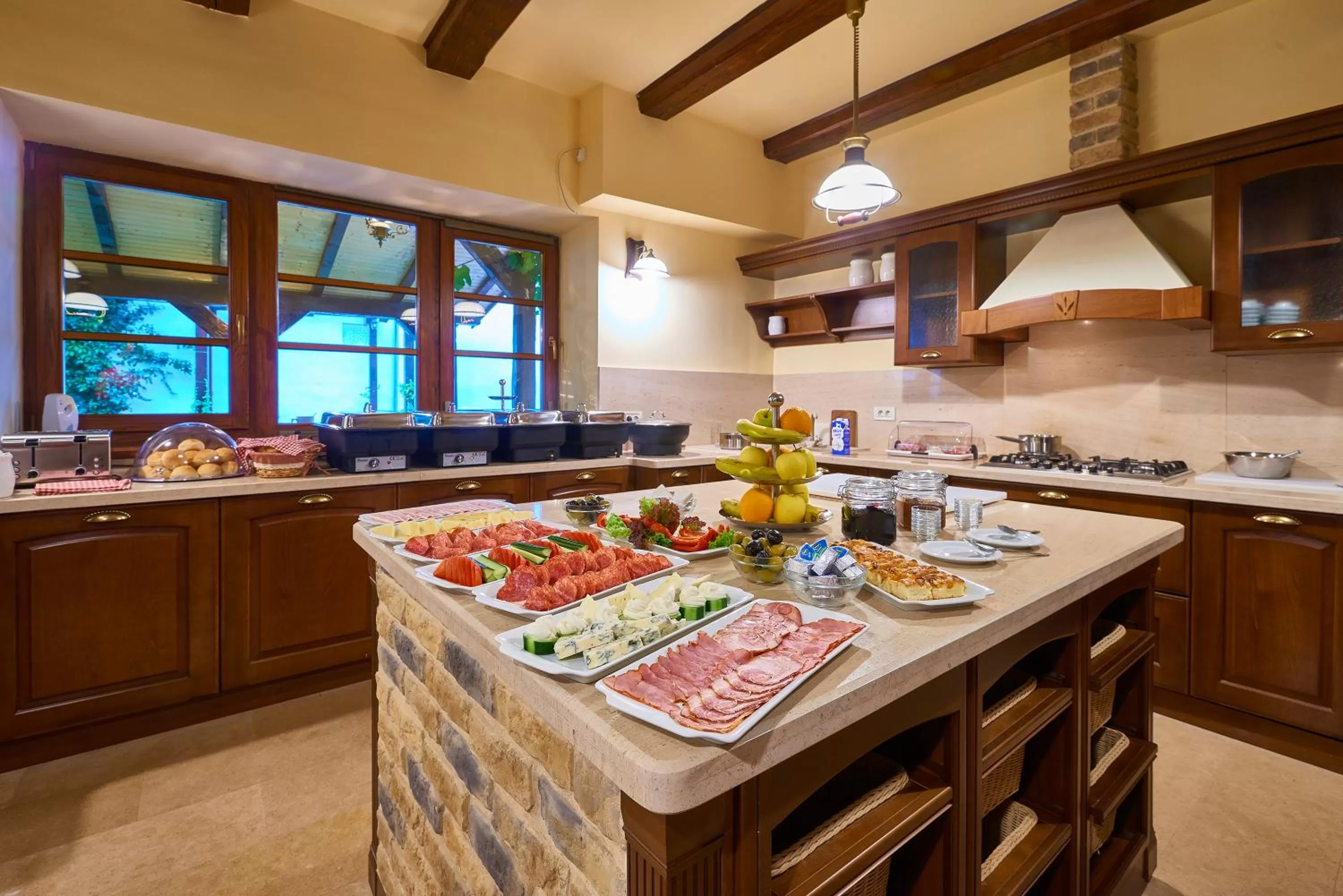 Buffet breakfast in Resort Ambient