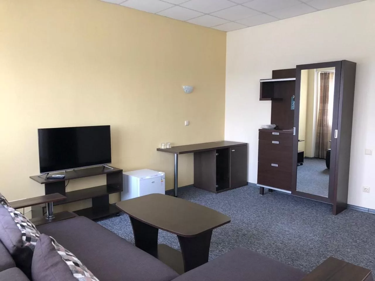 TV/Entertainment Center in Mini Hotel on Brovarskaya