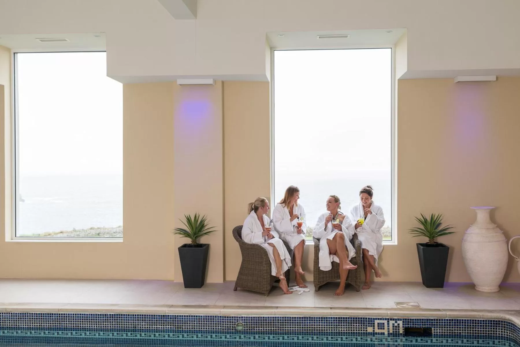 Spa and wellness centre/facilities in Atlantic Hotel Newquay
