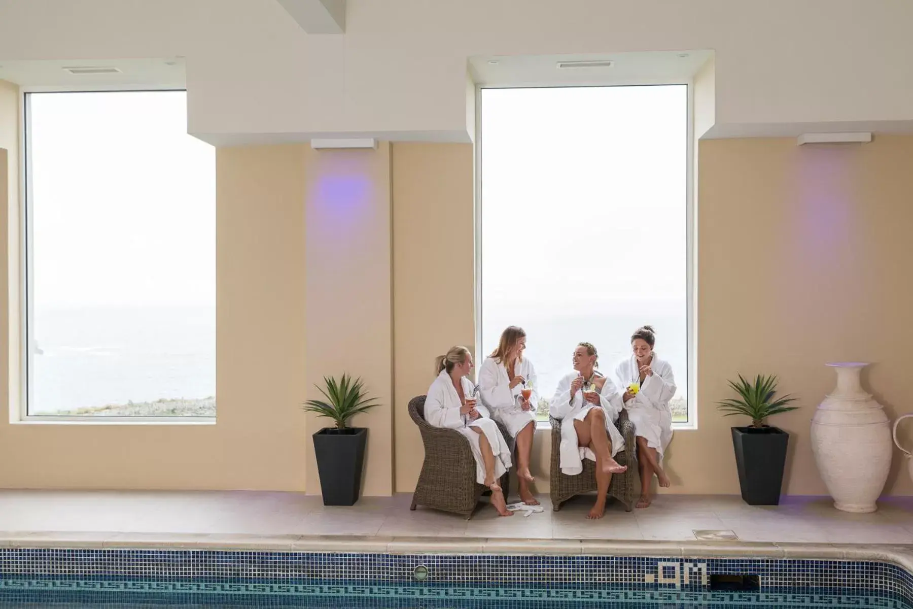 Spa and wellness centre/facilities in Atlantic Hotel Newquay