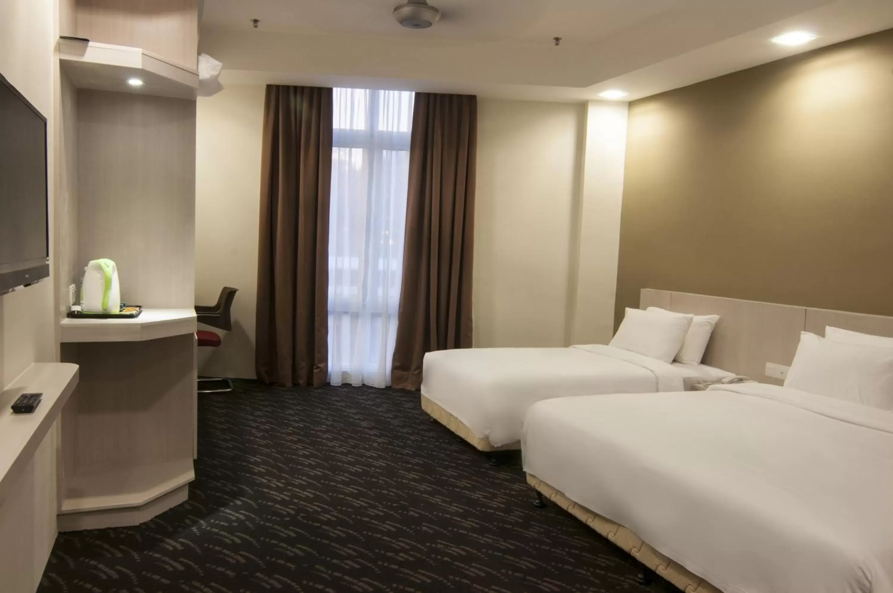 Bed in Scott Hotel KL Sentral