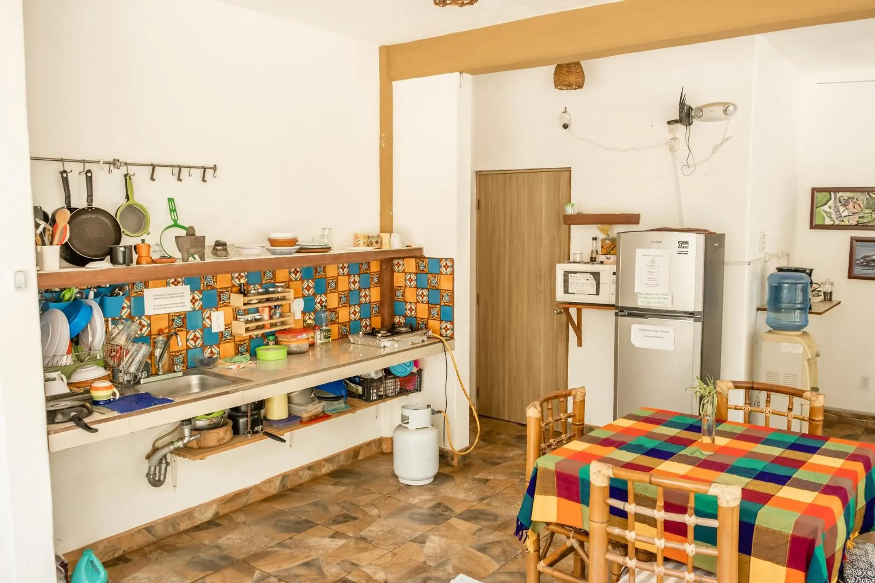 Kitchen or kitchenette in Casa Mazunte Tierra Viva