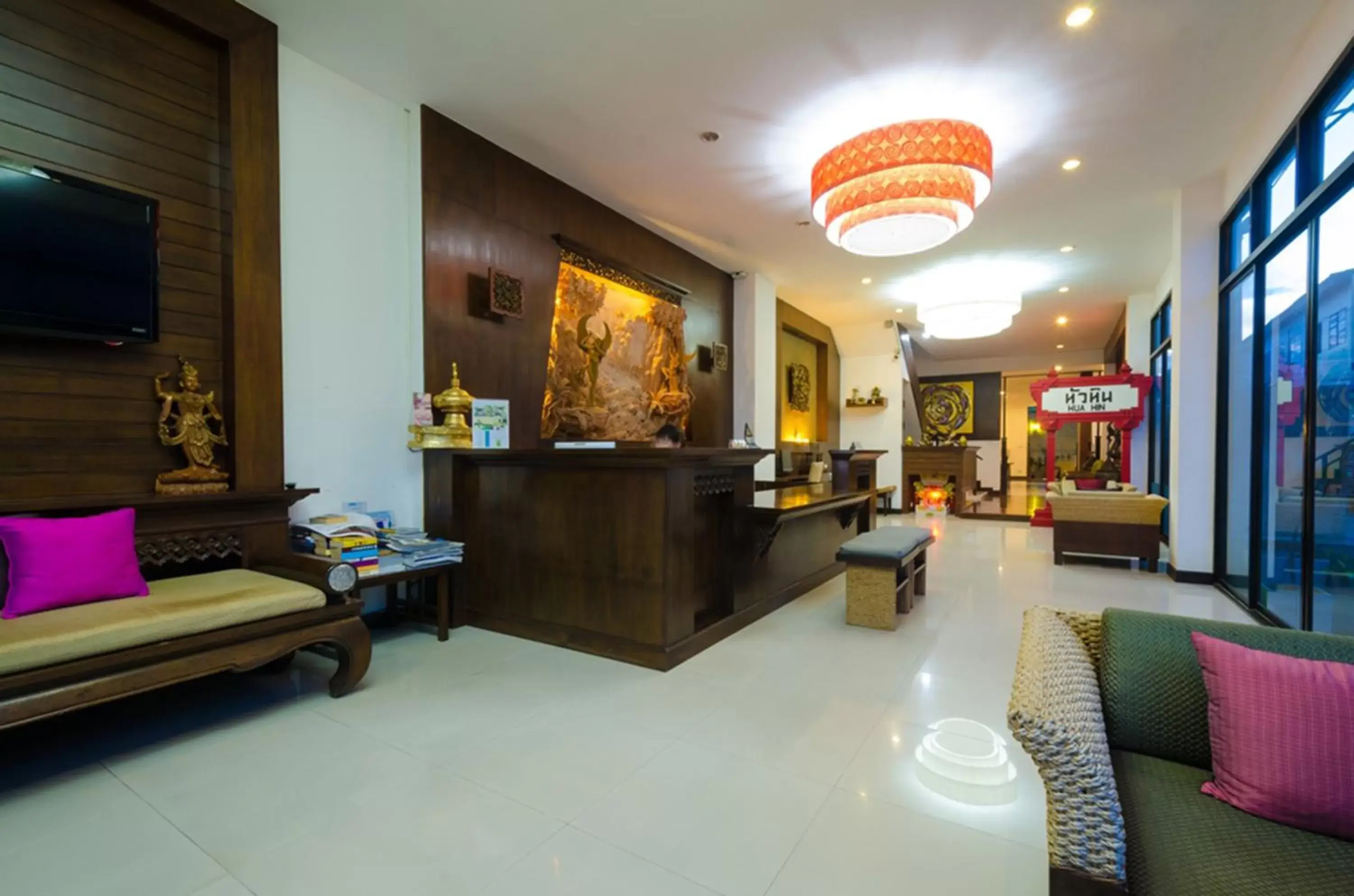 Lobby or reception, Lobby/Reception in Nicha Suite Hua Hin Hotel