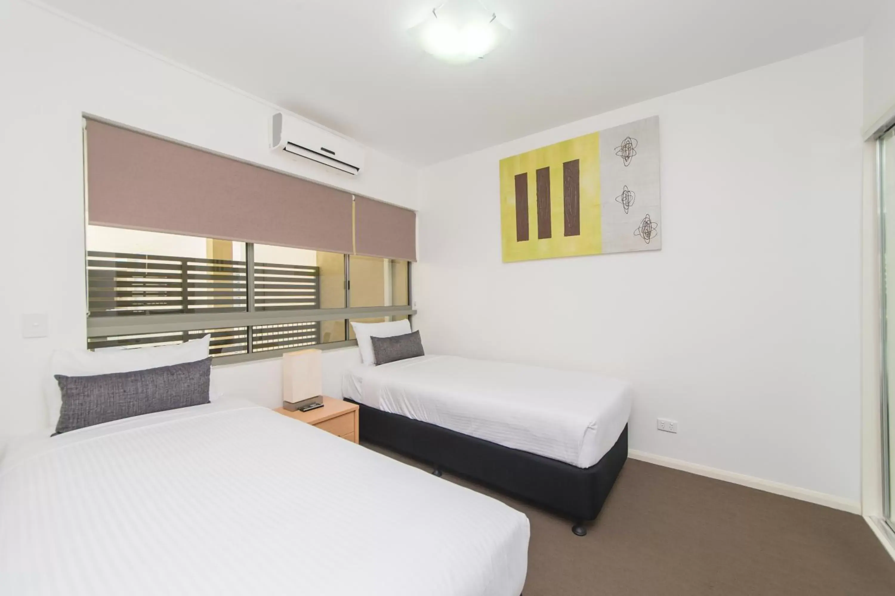 Bedroom, Bed in Beaches on Lammermoor Apartments