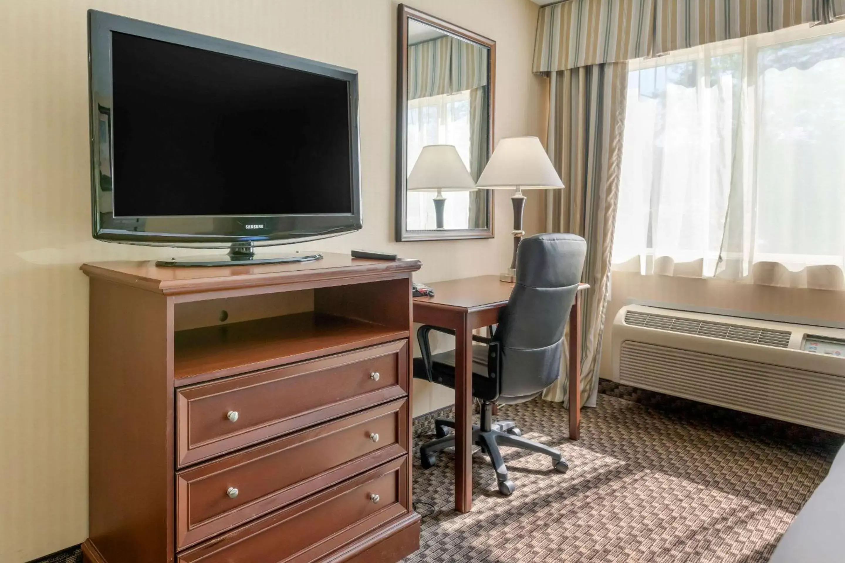 Photo of the whole room, TV/Entertainment Center in Comfort Inn Traverse City