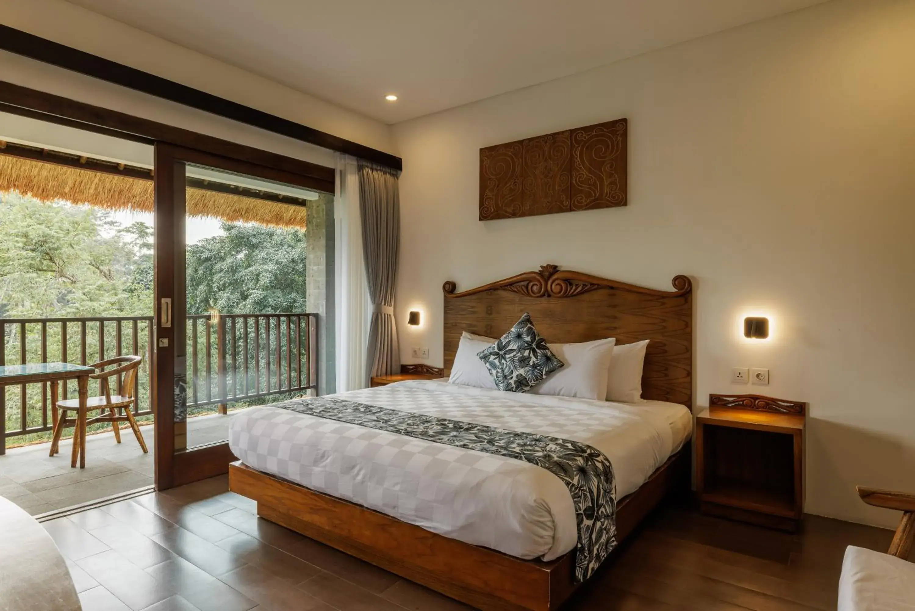 Bed in Ubud Dedari Villas