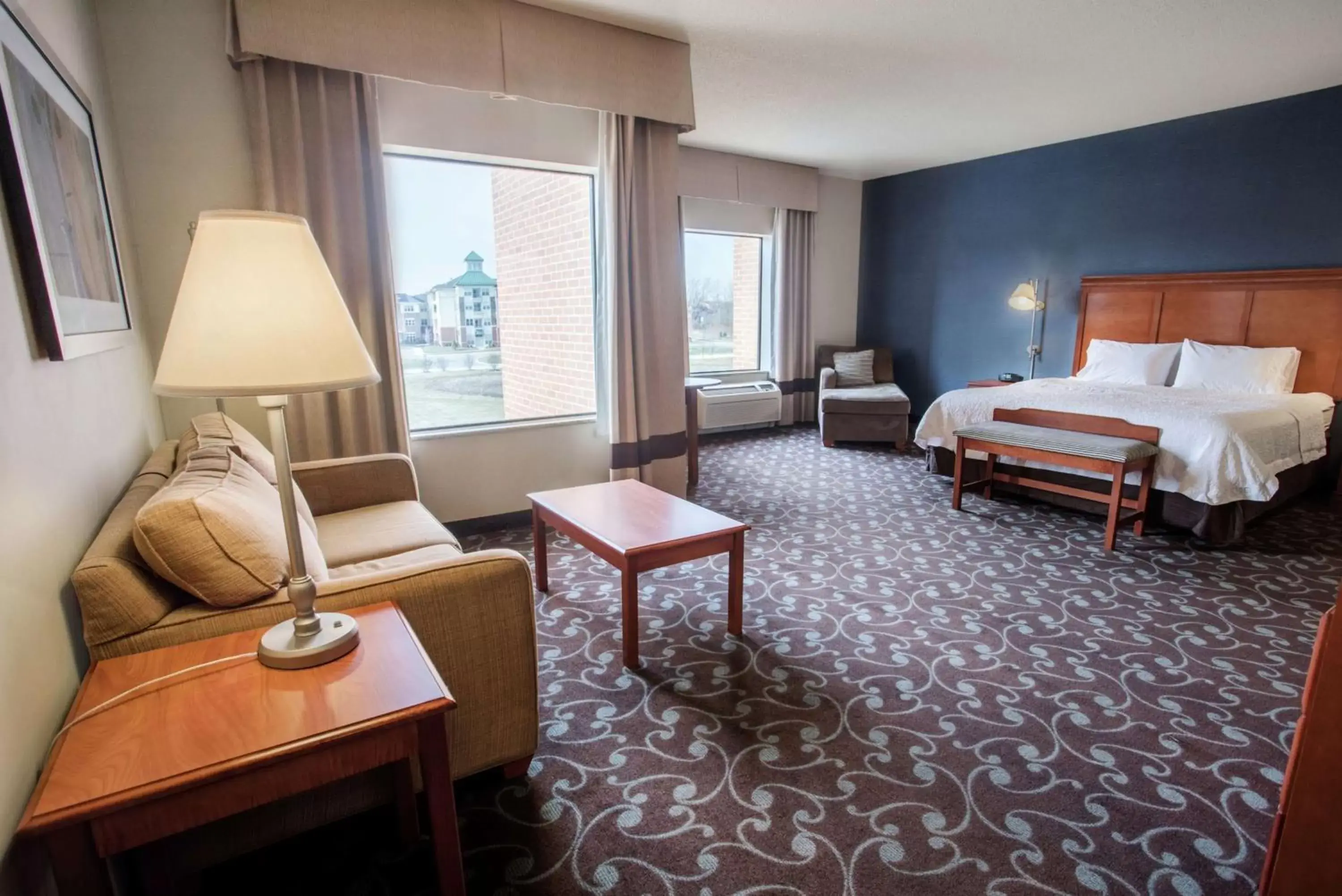 King Room - Disability Access/Non-Smoking in Hampton Inn & Suites Chicago Deer Park
