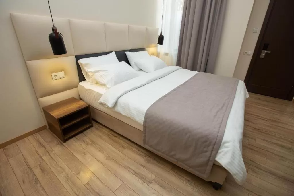 Bed in History Hotel Tbilisi