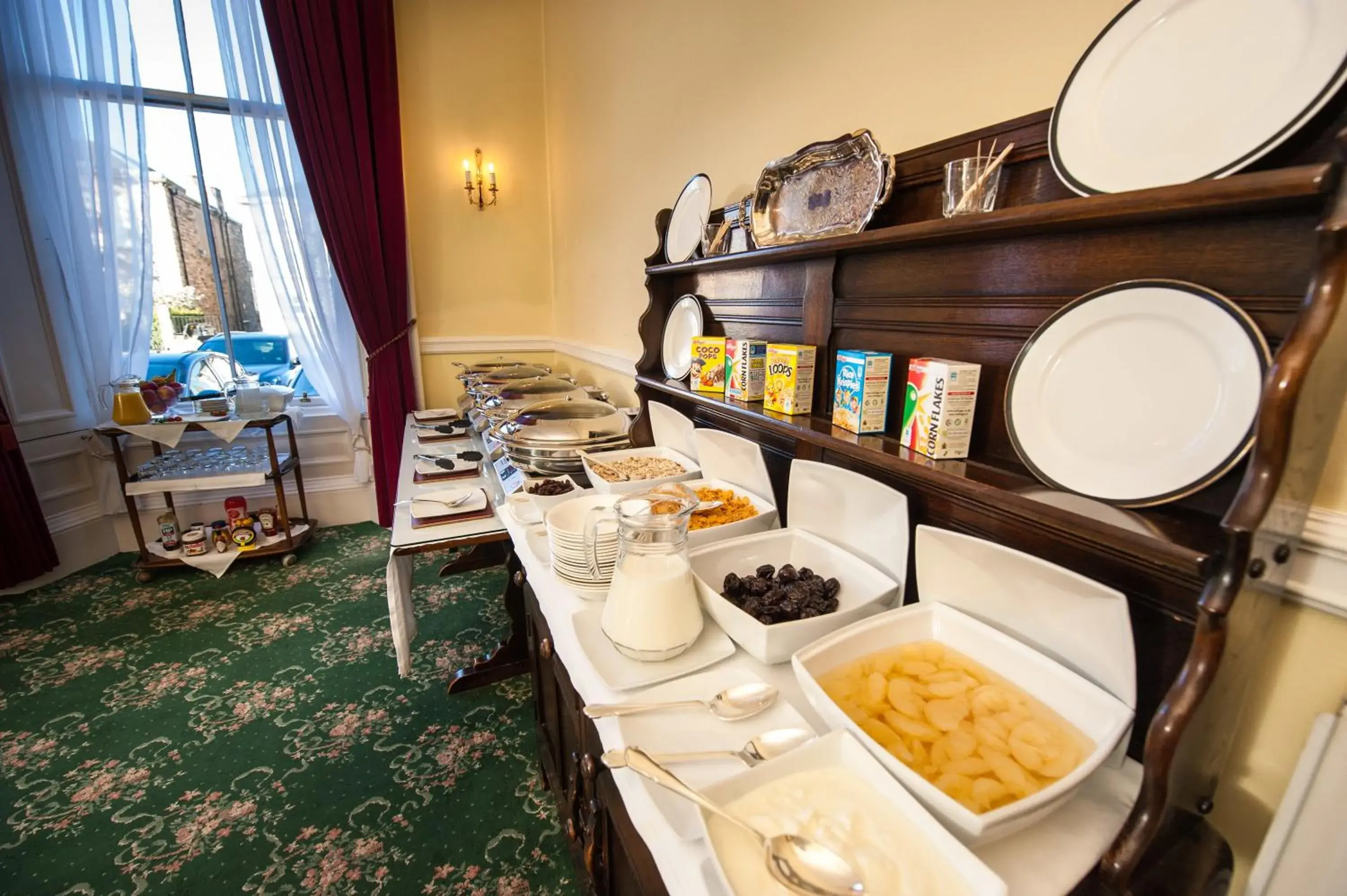 Continental breakfast in The Ben Doran Hotel