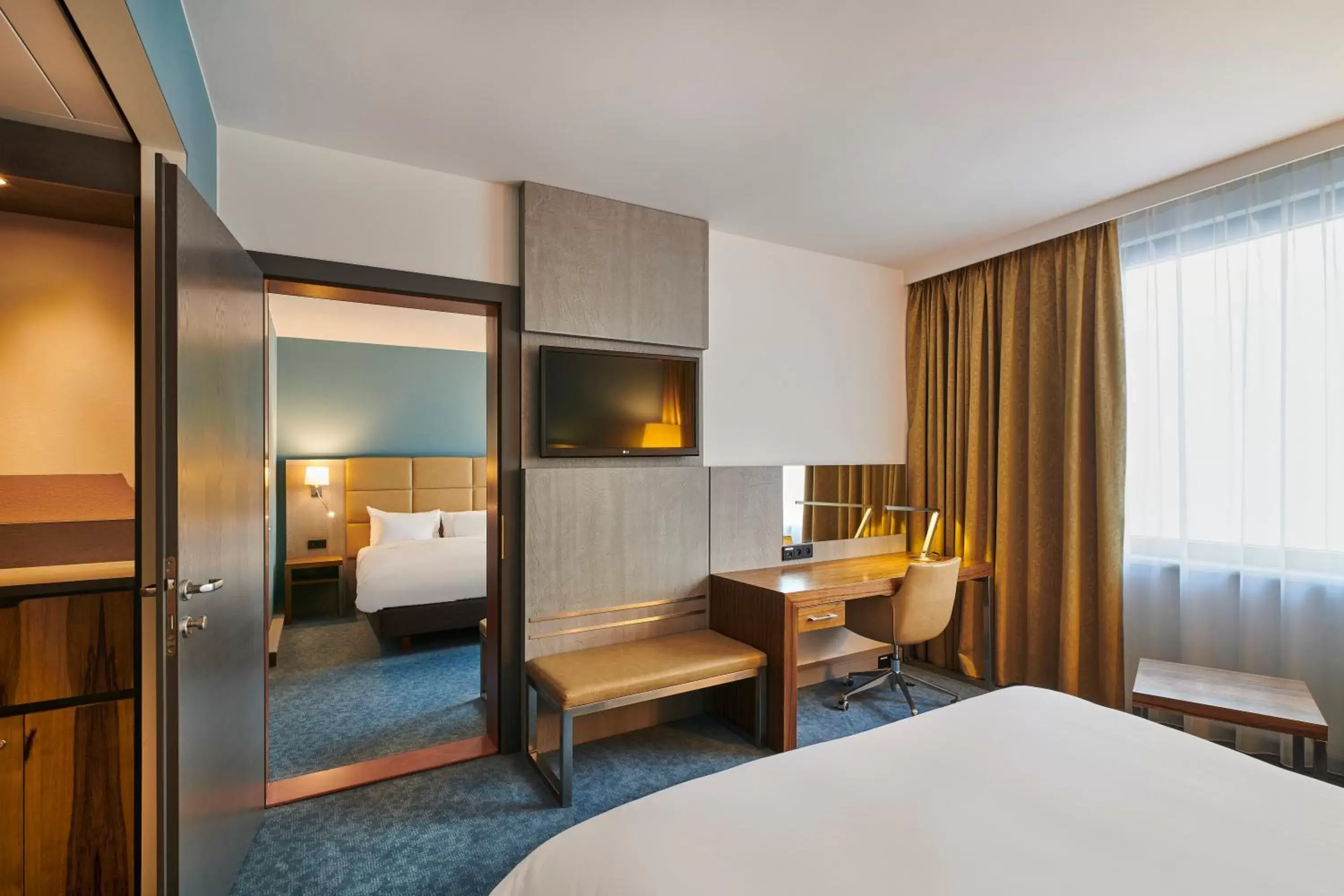 Bedroom, Bed in Radisson Blu Hotel Krakow
